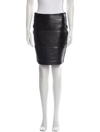 STAND STUDIO Leather Mini Skirt