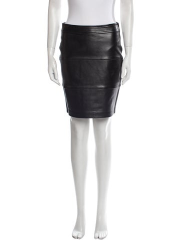 Stand Studio Skirts Leather Mini Skirt M