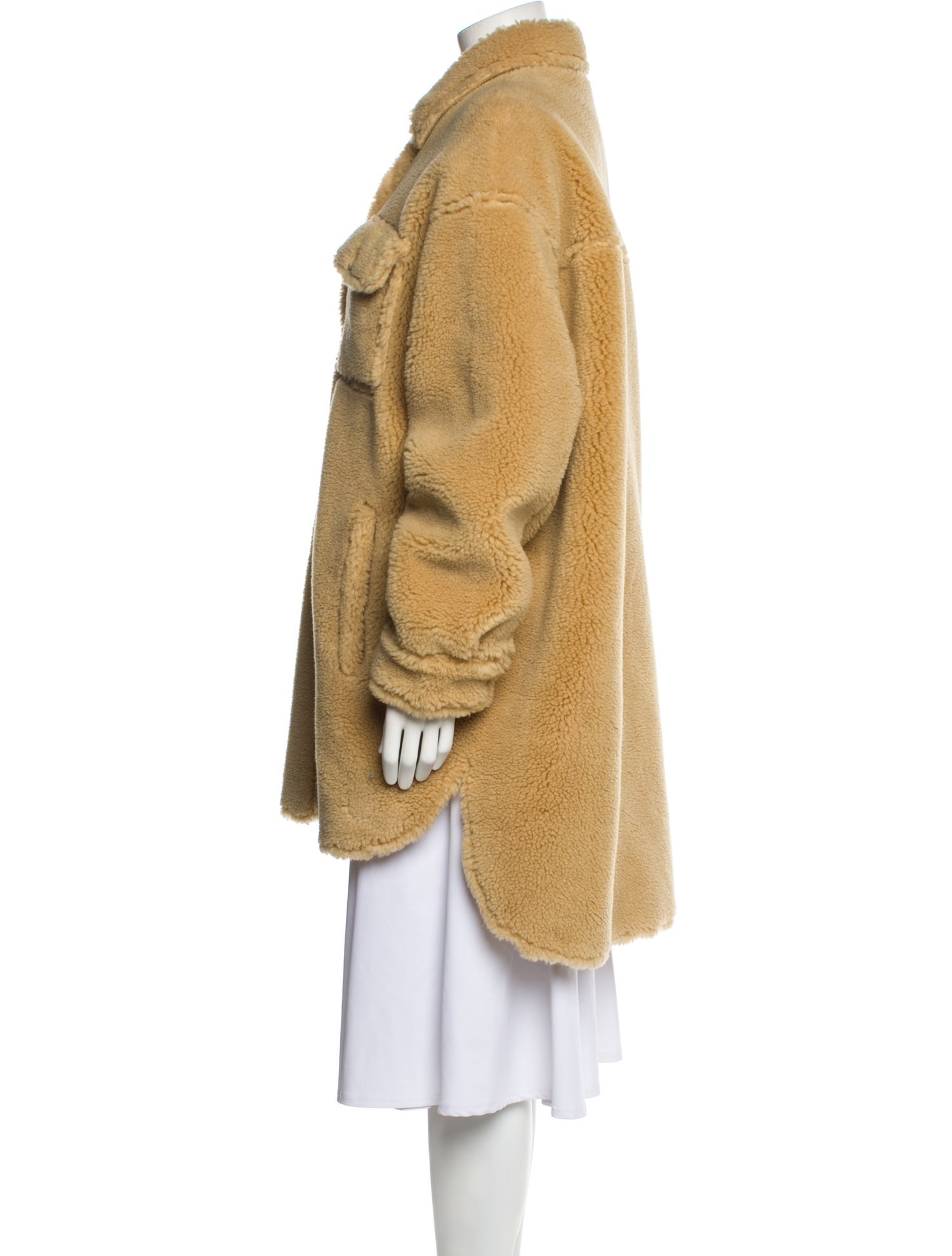 STAND STUDIO Faux Fur Coat