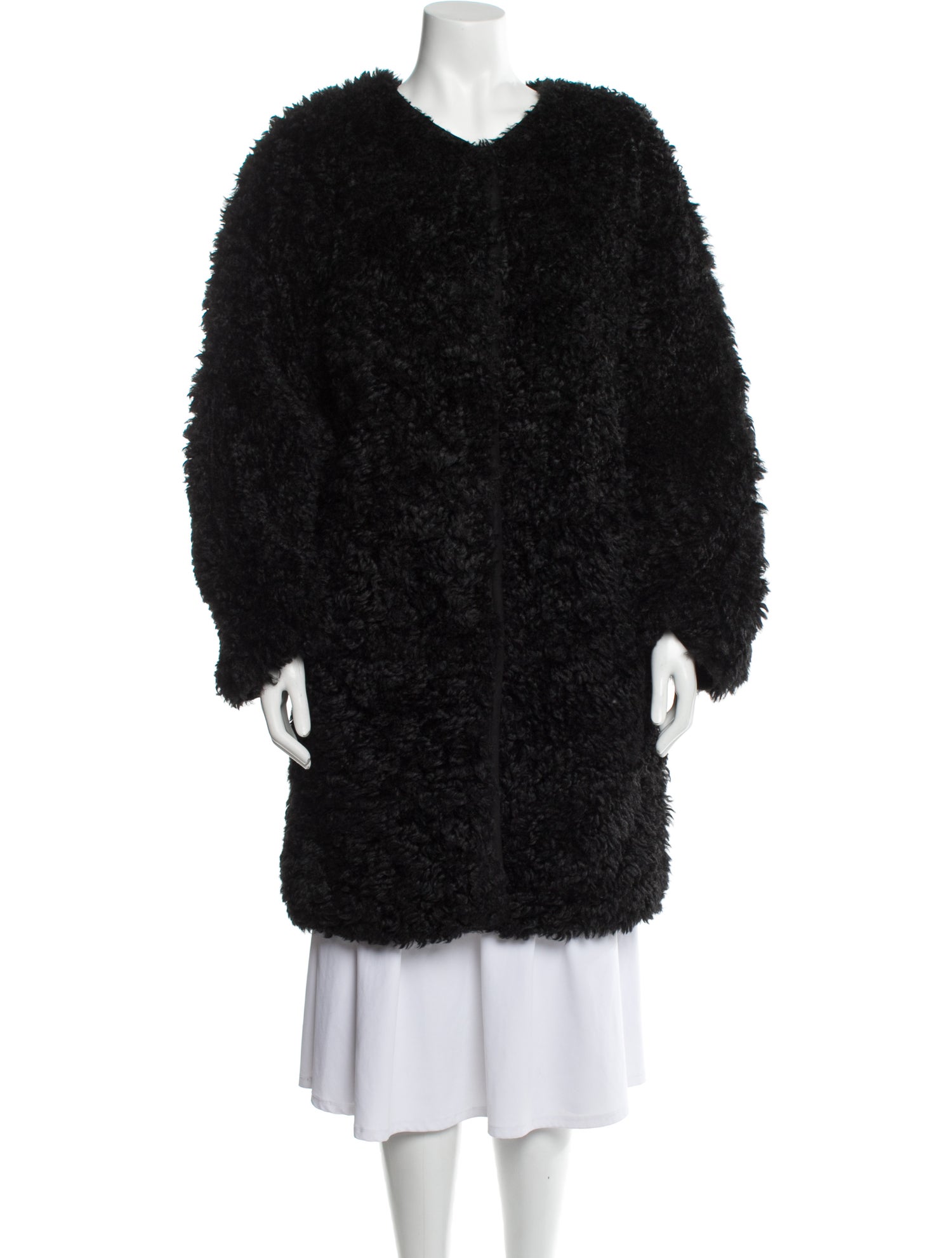 STAND STUDIO Faux Fur Coat w/ Tags