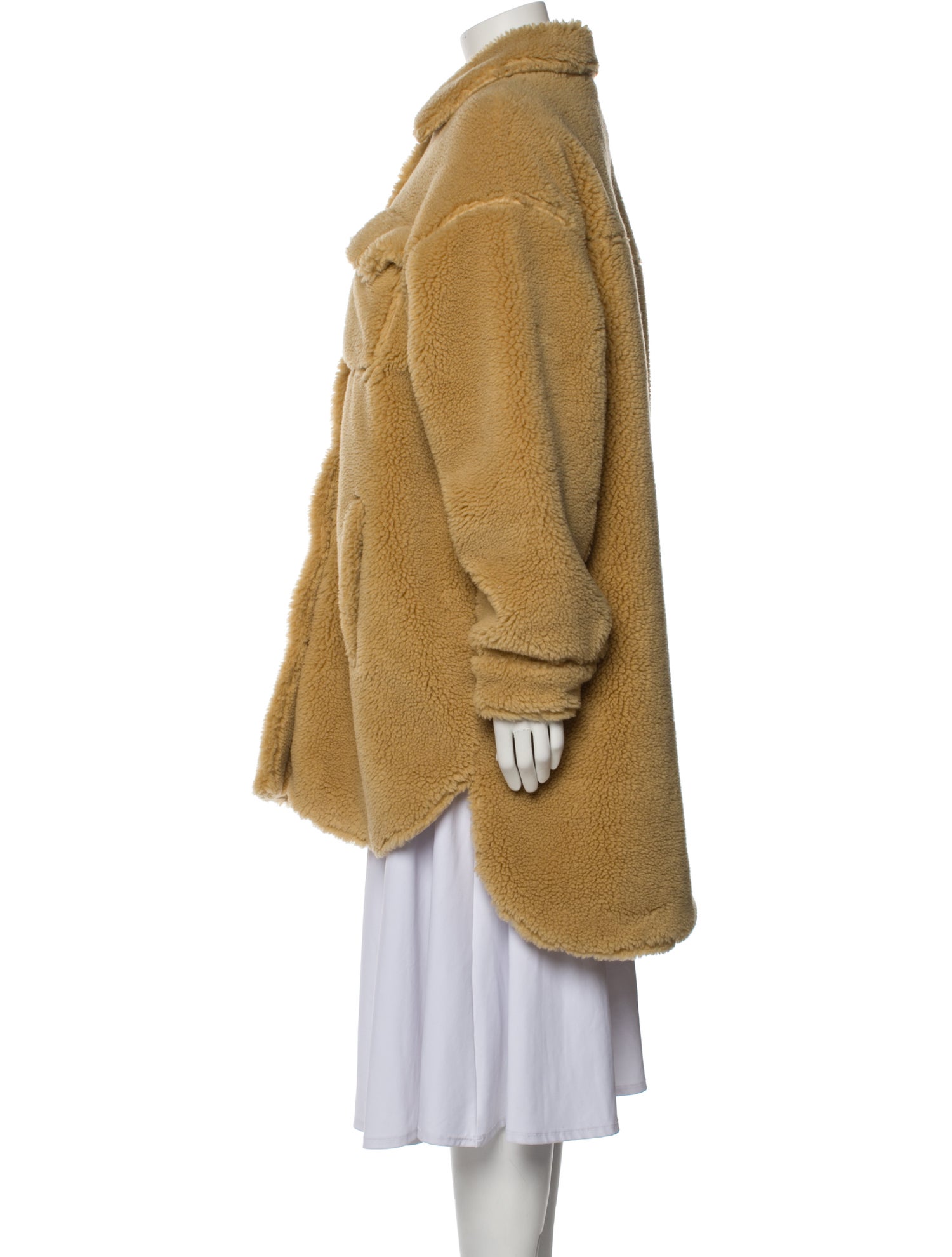 STAND STUDIO Faux Fur Coat