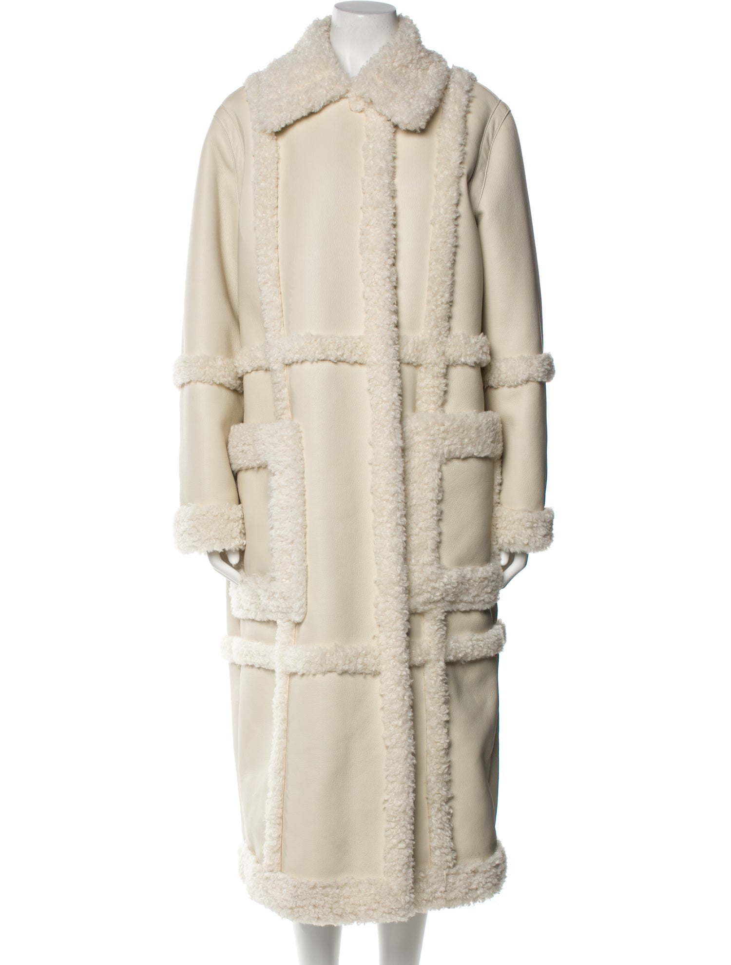 STAND STUDIO Faux Fur Coat