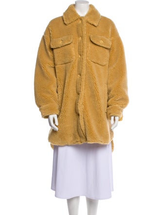 STAND STUDIO Faux Fur Coat