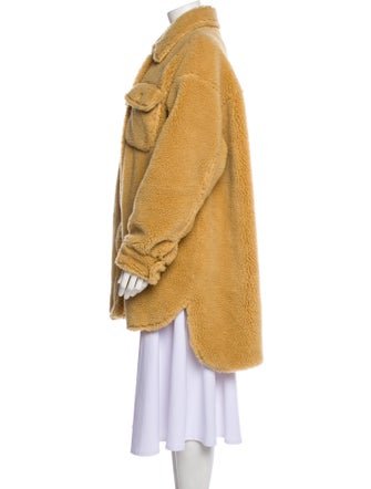 STAND STUDIO Faux Fur Coat