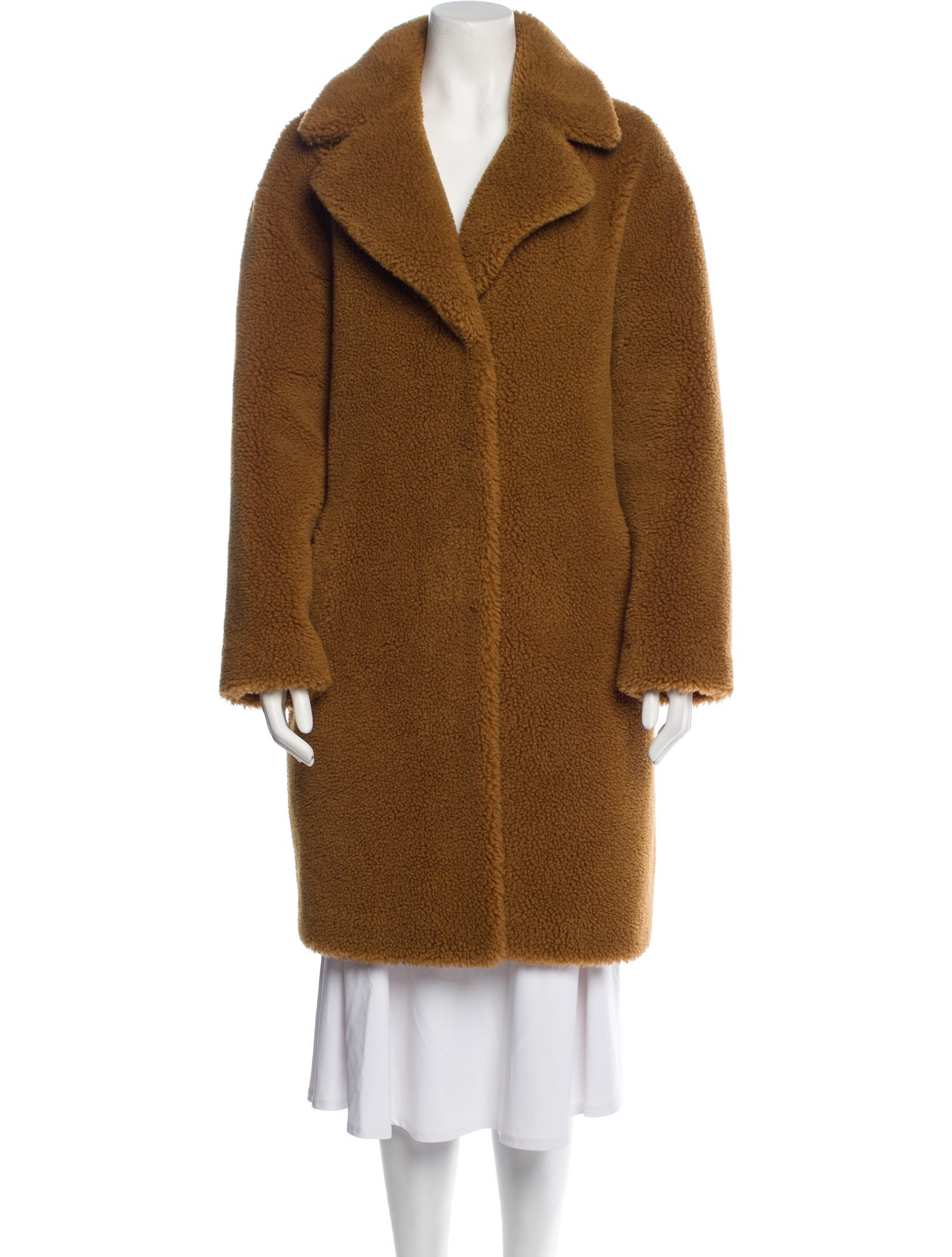 STAND STUDIO Faux Fur Coat
