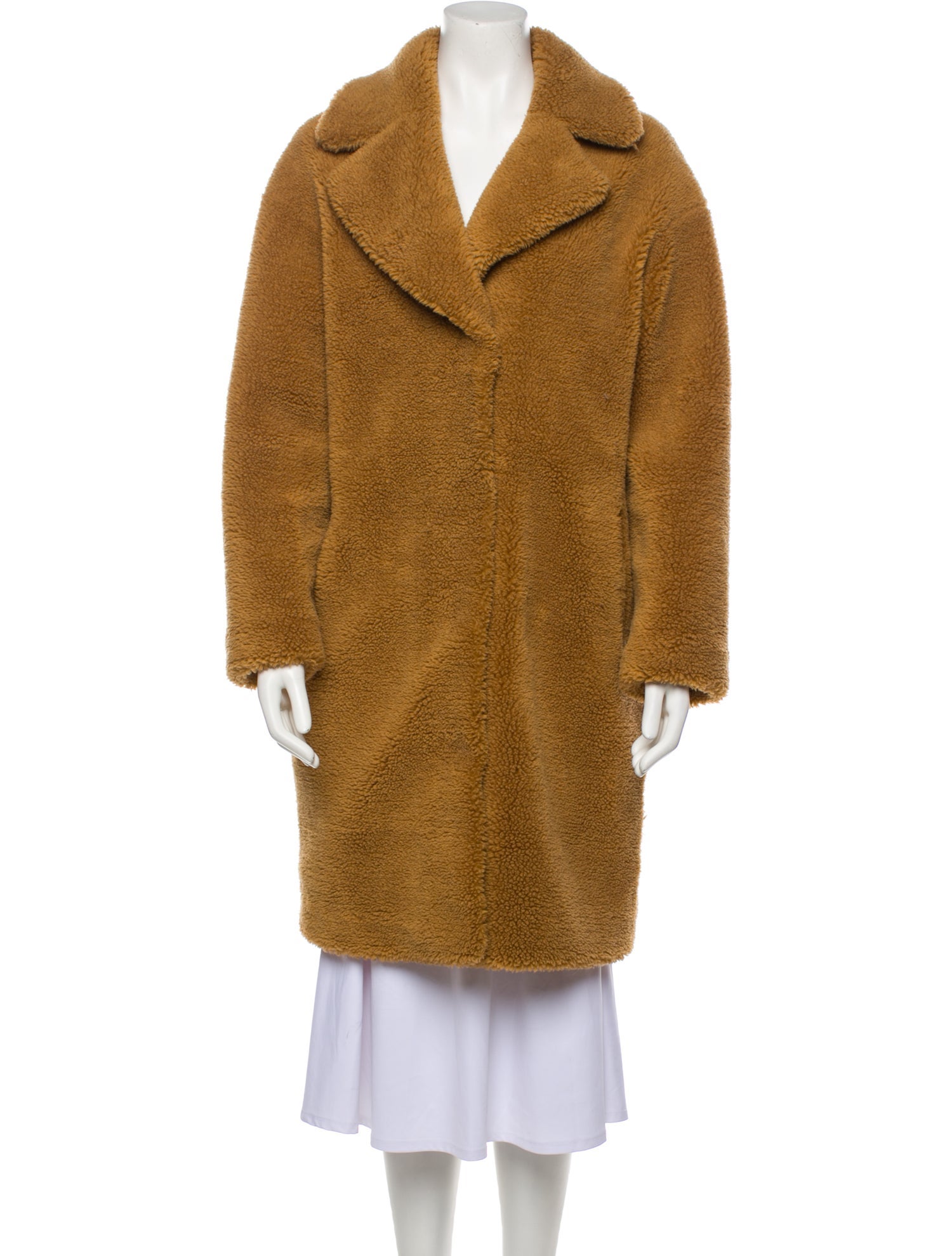 STAND STUDIO Faux Fur Coat