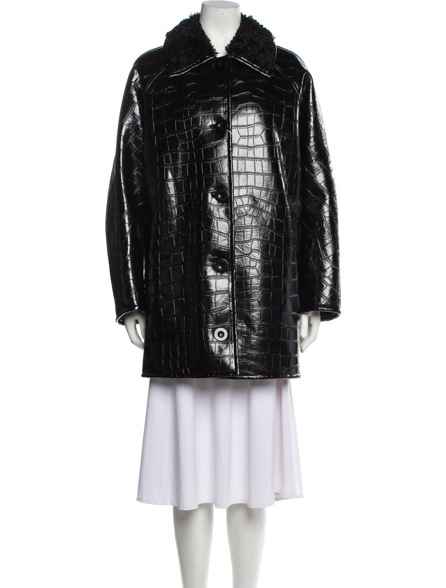 STAND STUDIO Faux Fur Coat w/ Tags