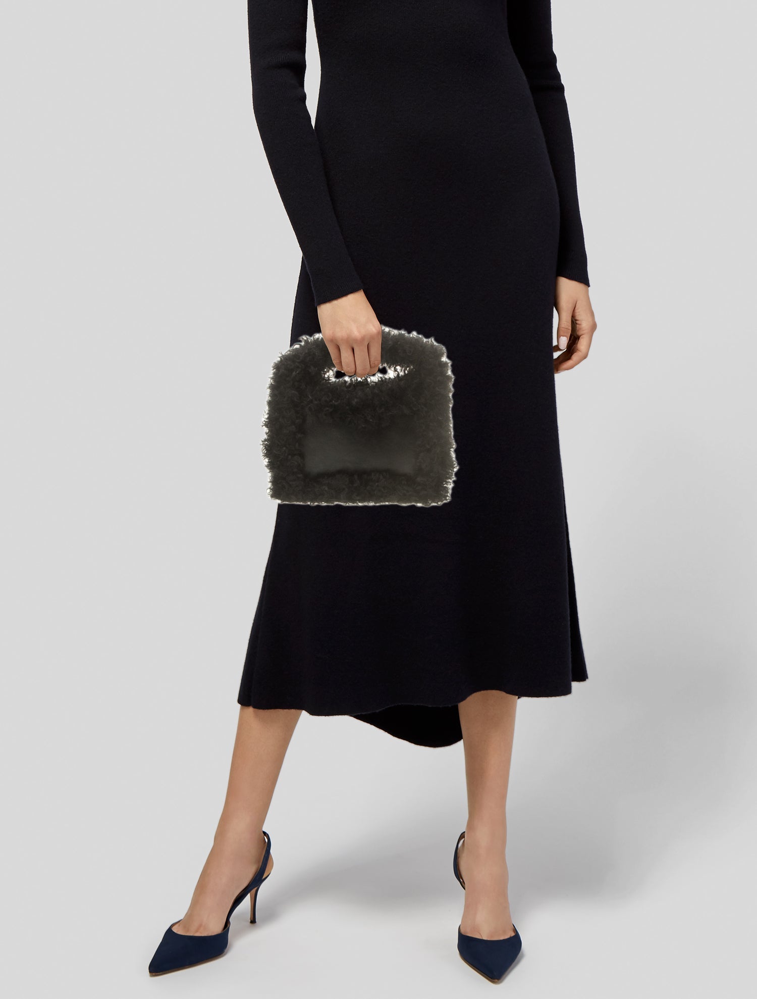 STAND STUDIO Leather Top Handle Bag