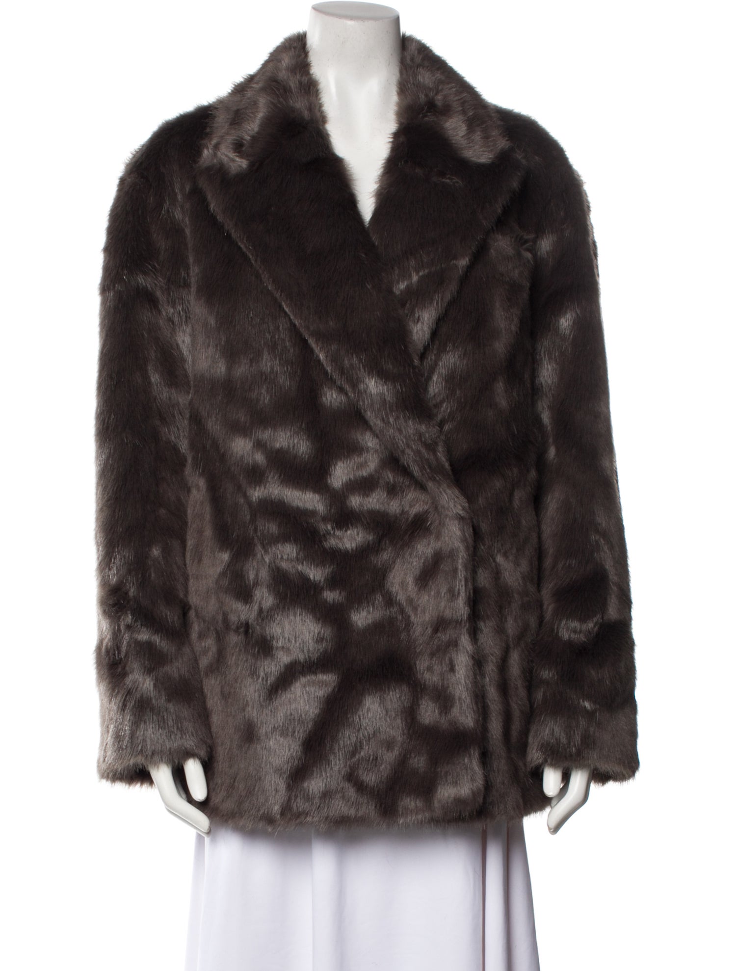 STAND STUDIO Faux Fur Coat w/ Tags