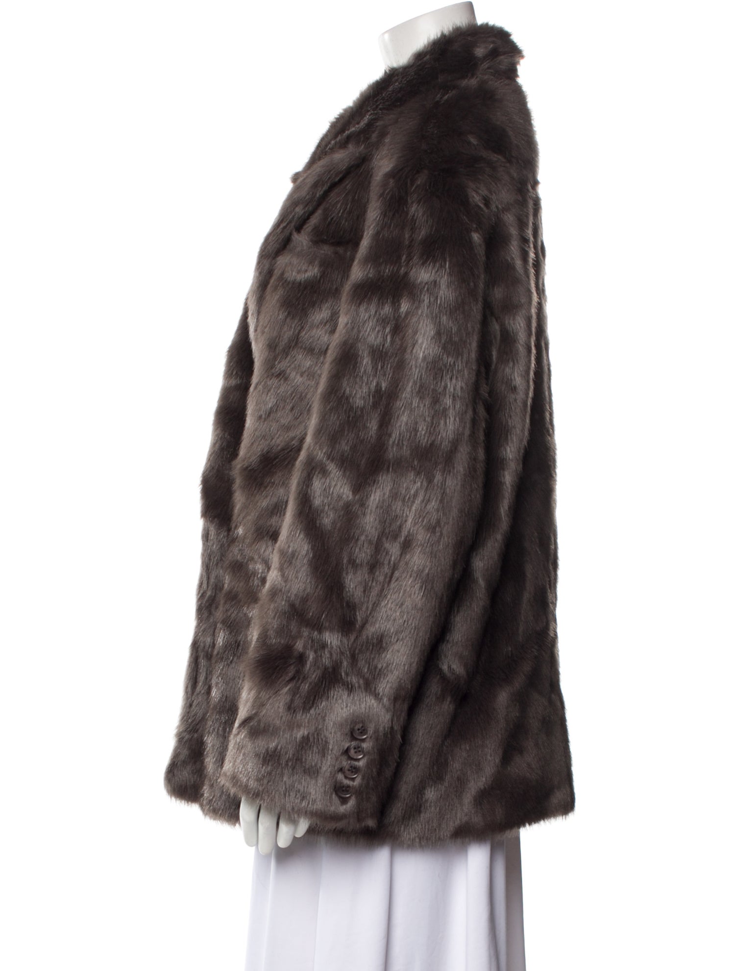 STAND STUDIO Faux Fur Coat w/ Tags