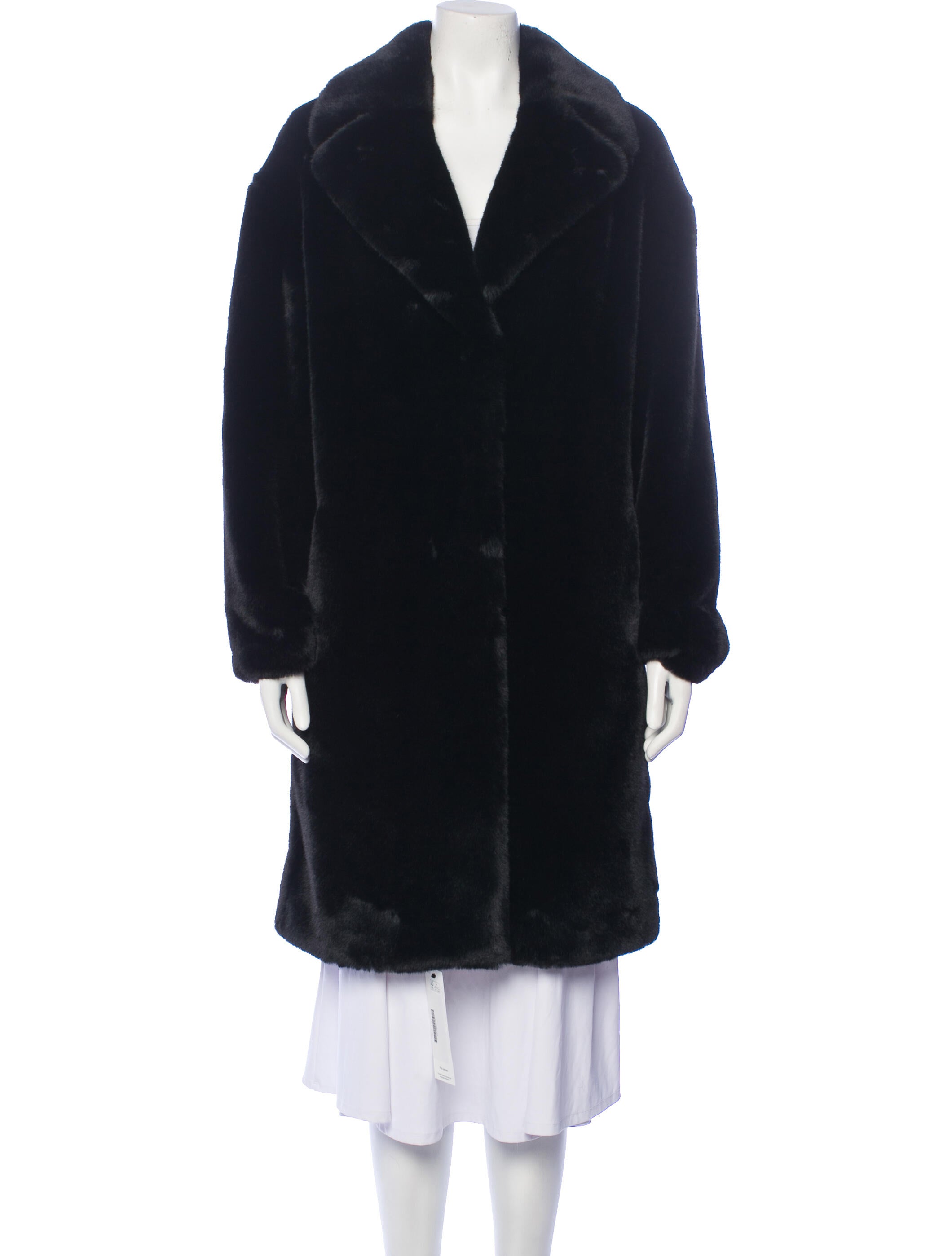 STAND STUDIO Faux Fur Coat