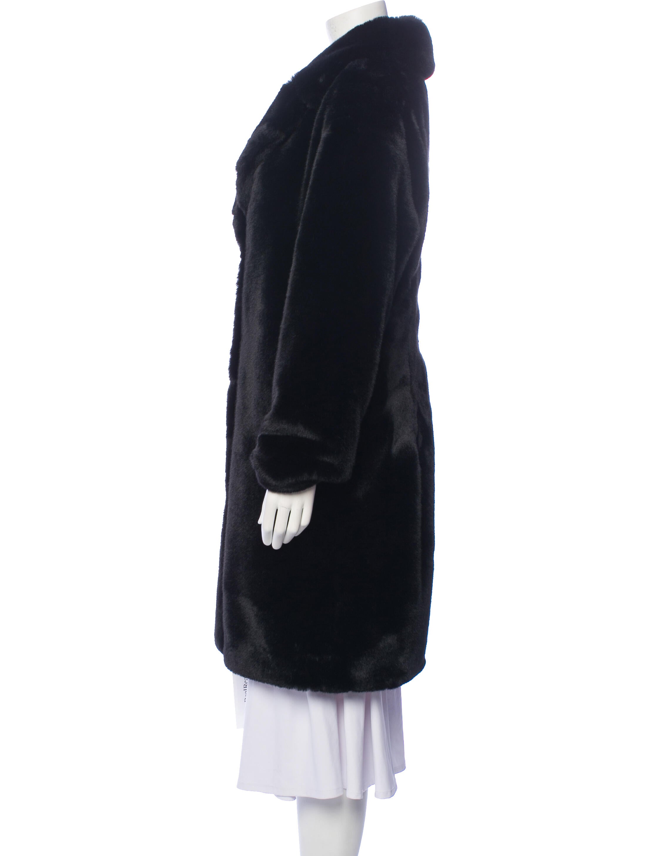 STAND STUDIO Faux Fur Coat