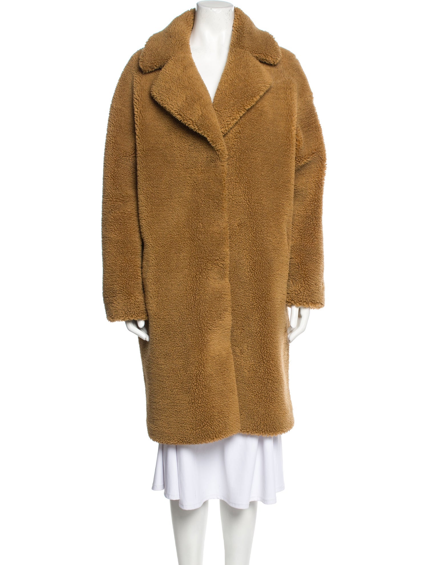 STAND STUDIO Faux Fur Coat