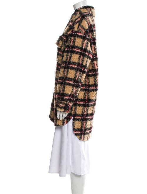 STAND STUDIO Plaid Print Jacket