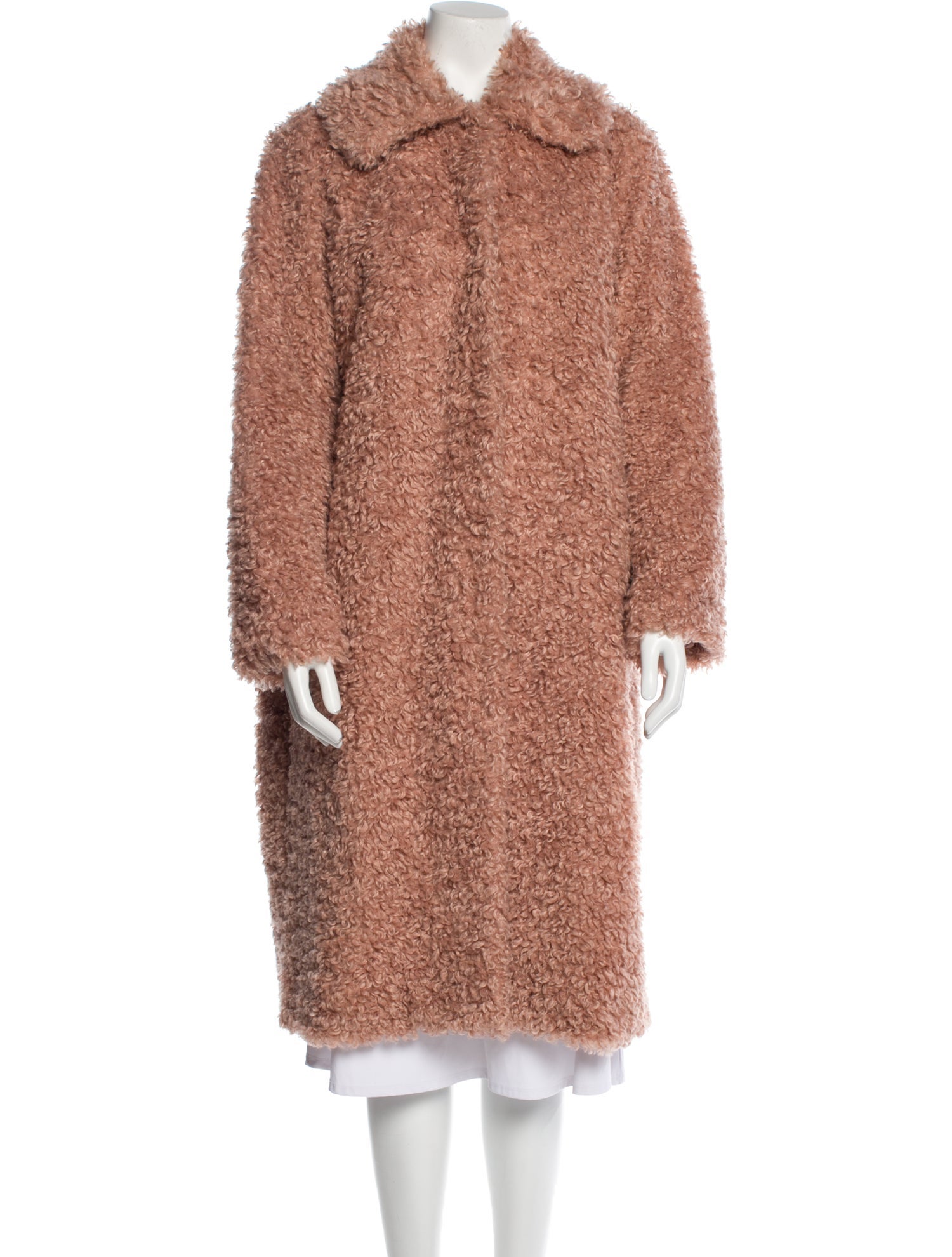 STAND STUDIO Faux Fur Coat