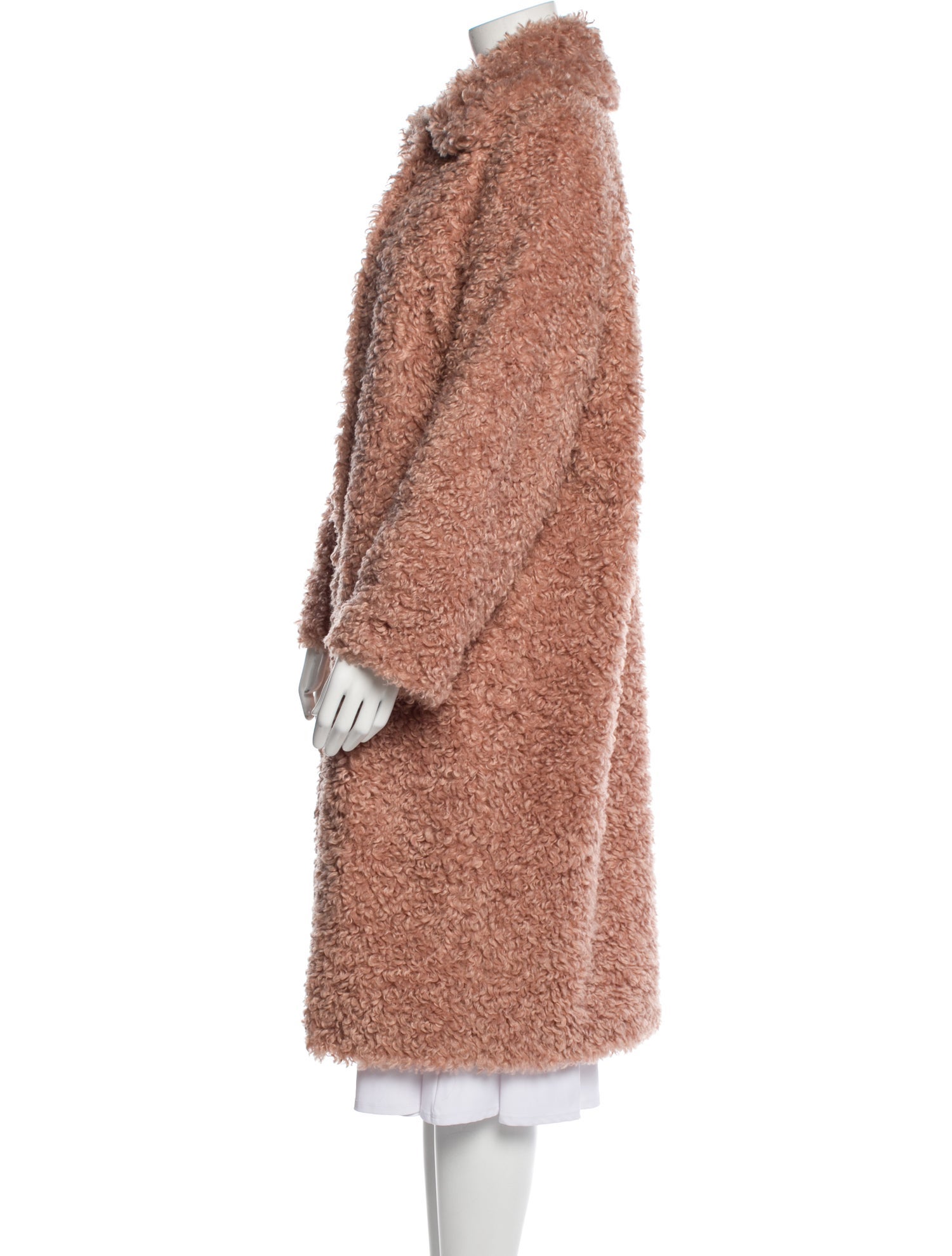 STAND STUDIO Faux Fur Coat