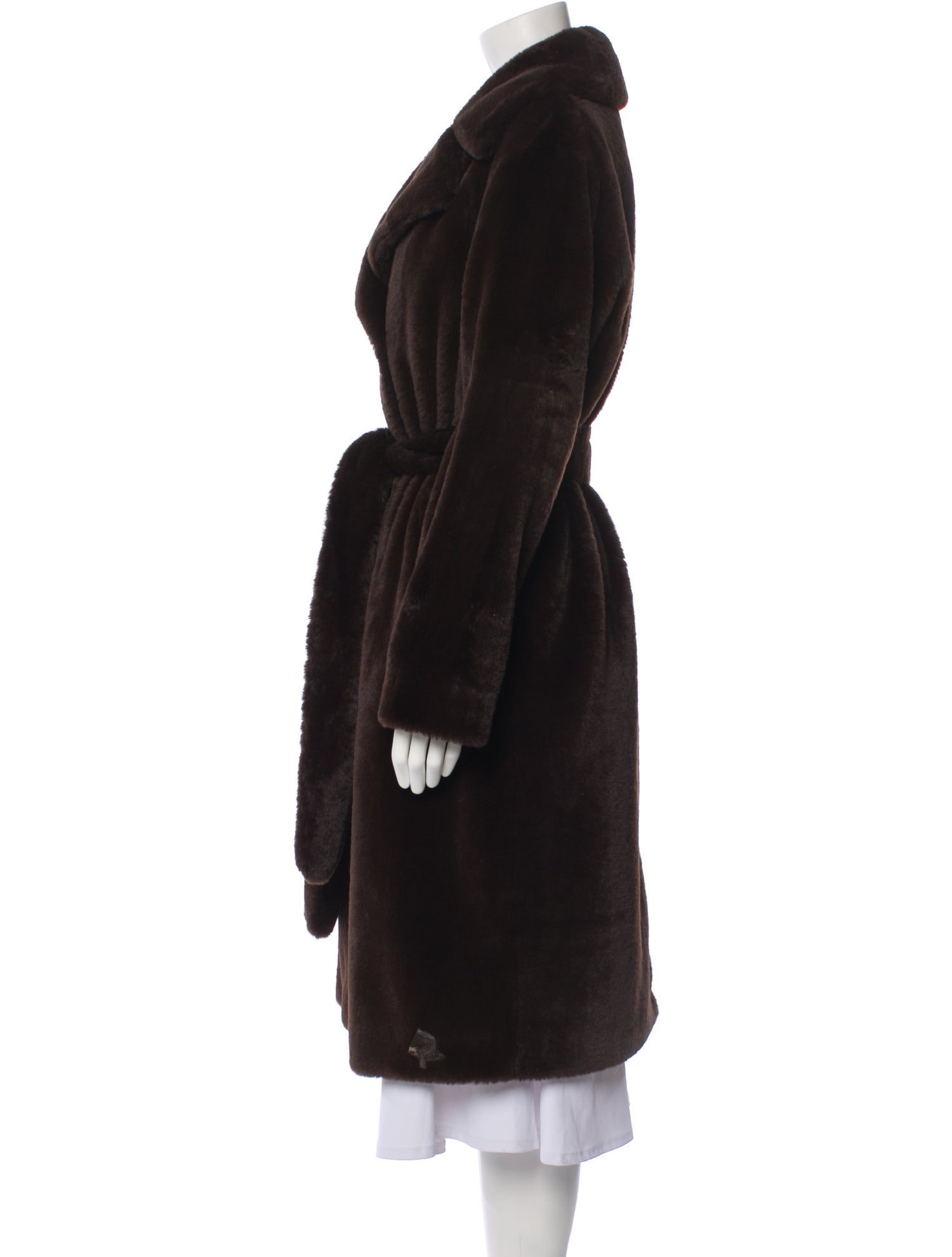 STAND STUDIO Faux Fur Coat