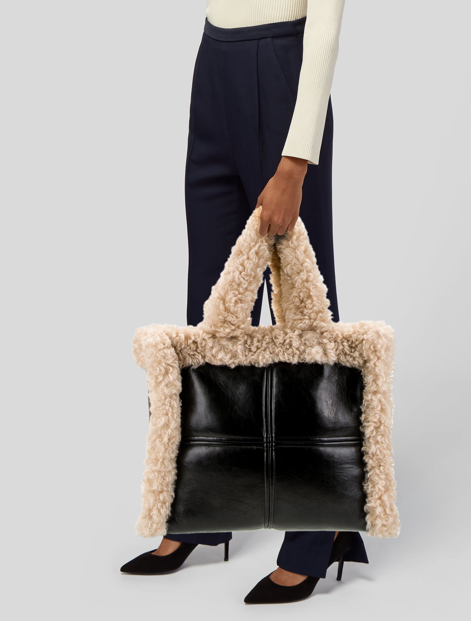 STAND STUDIO Vegan Leather Shoulder Bag