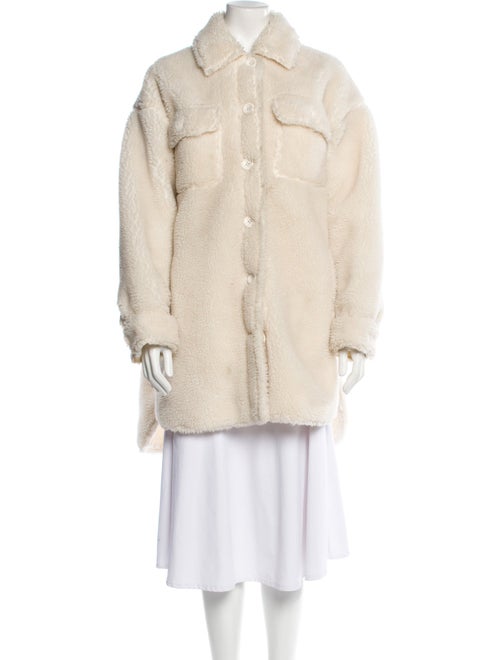 STAND STUDIO Faux Fur Coat