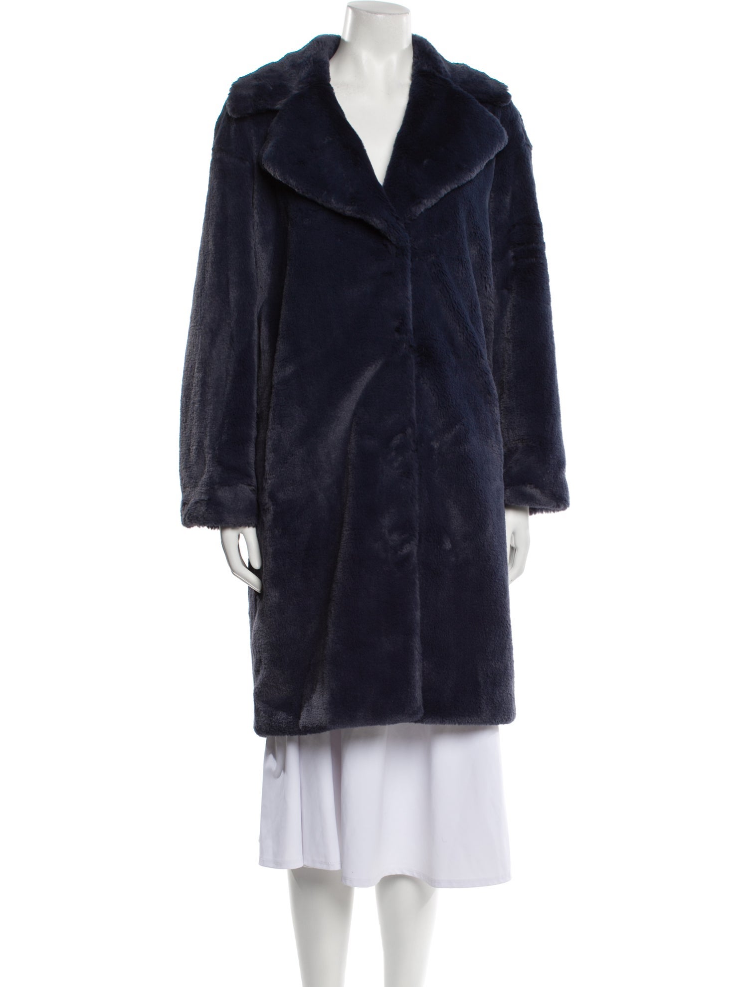 STAND STUDIO Faux Fur Faux Fur Coat