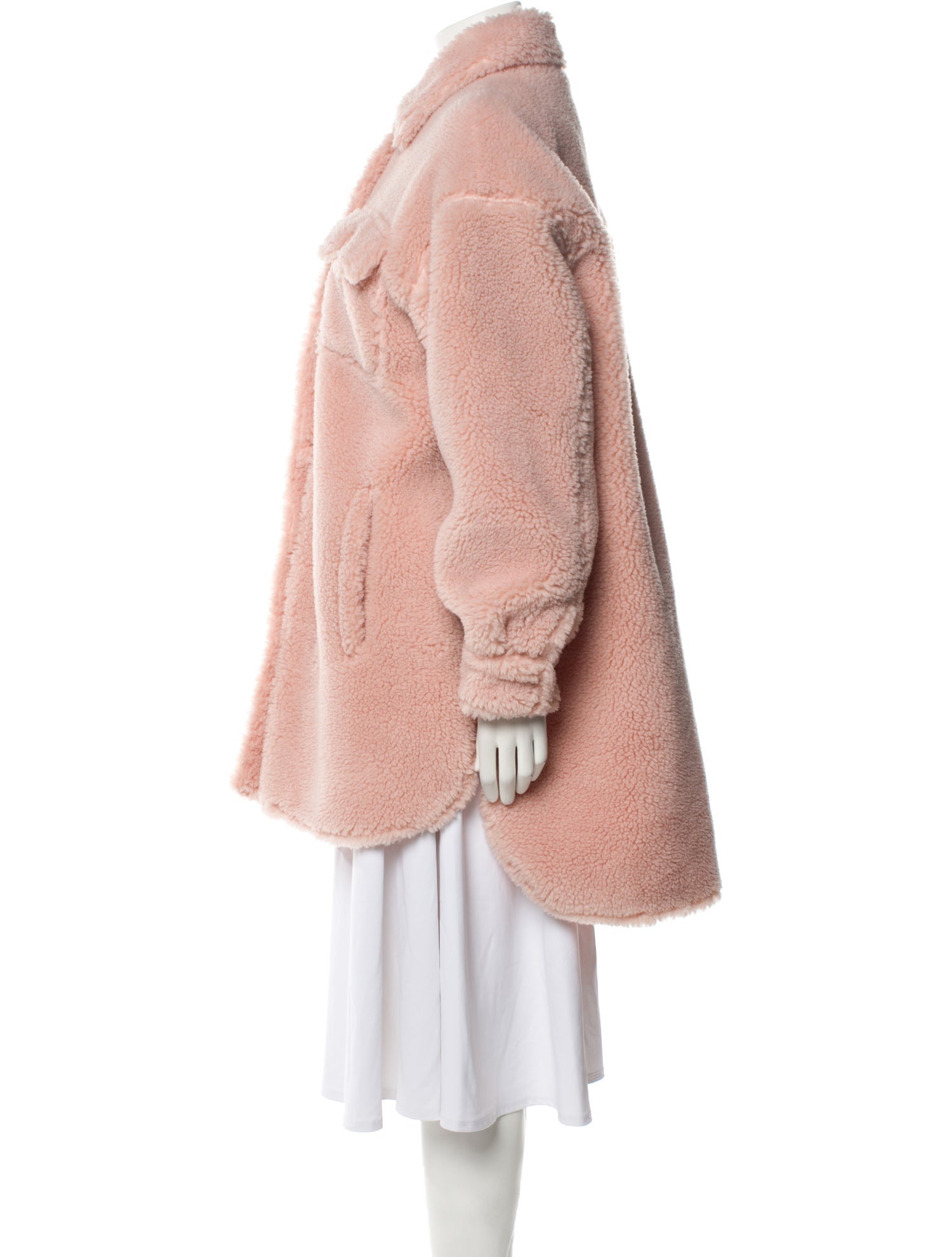 STAND STUDIO Faux Fur Coat