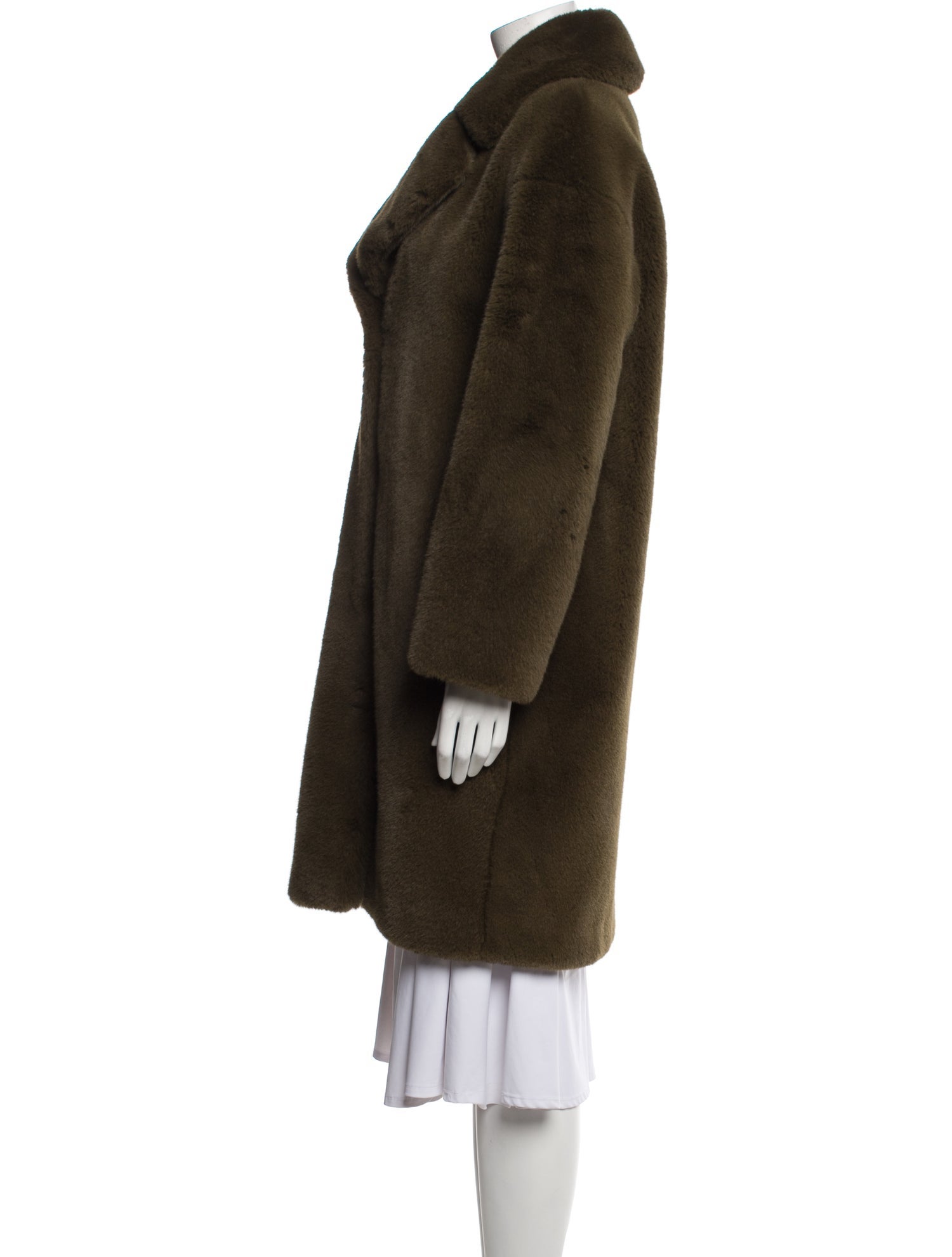 STAND STUDIO Faux Fur Faux Fur Coat