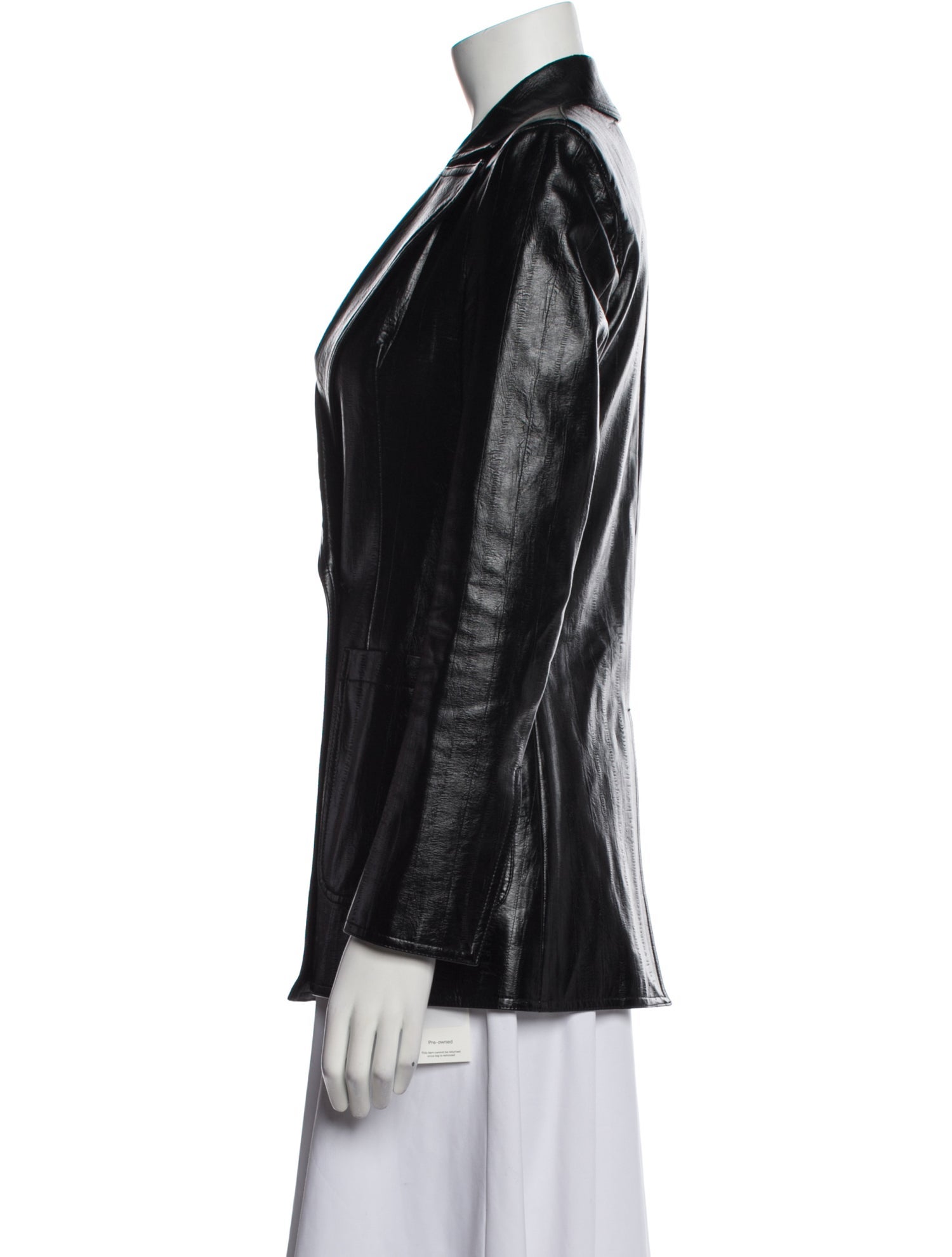 STAND STUDIO Leather Blazer