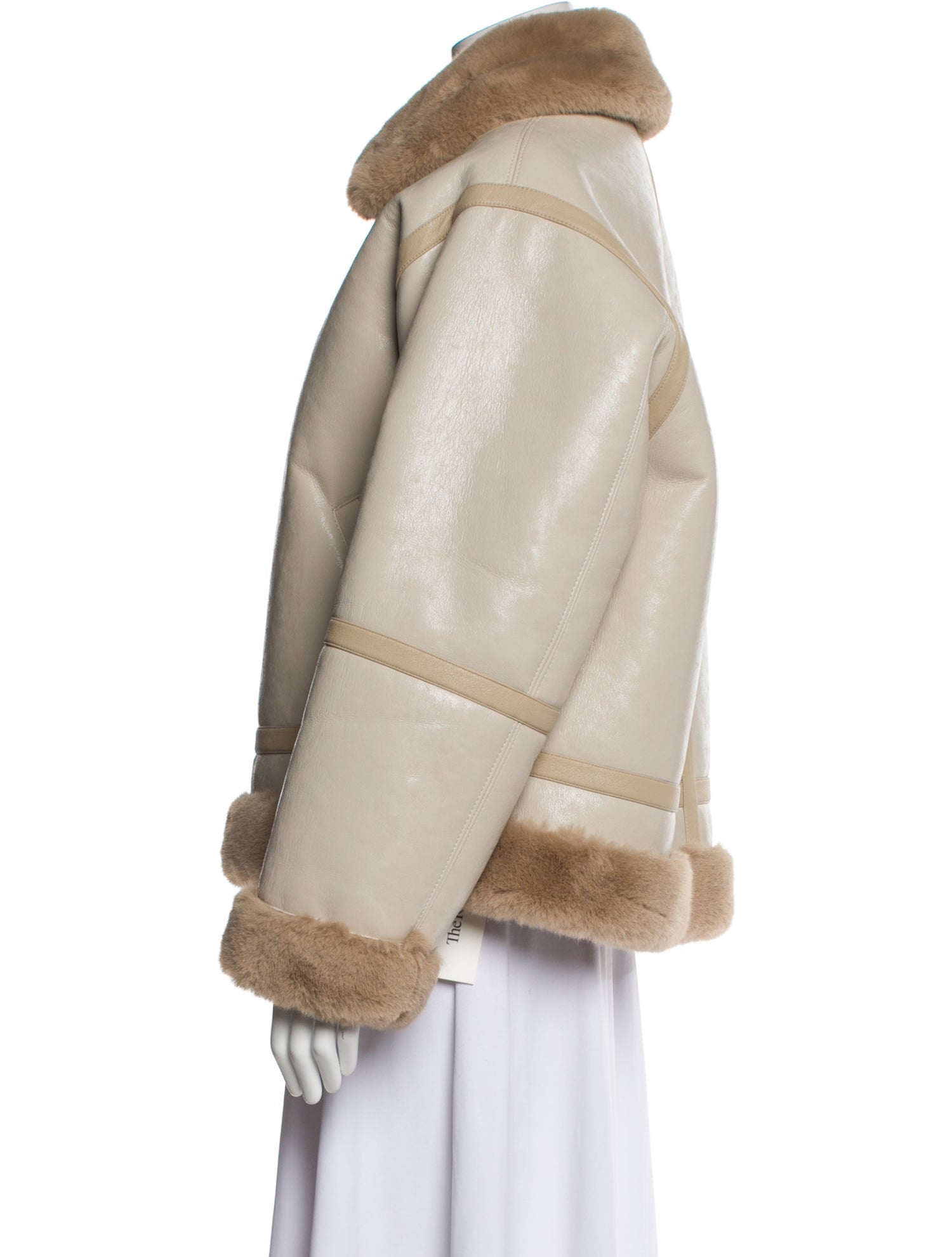 STAND STUDIO Faux Fur Jacket