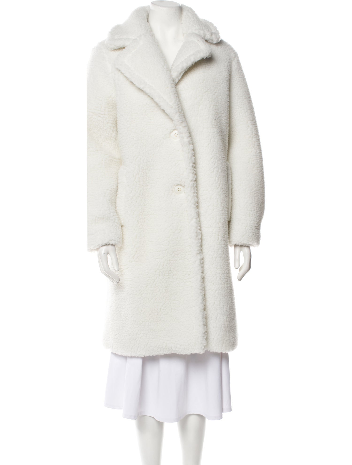 STAND STUDIO Faux Fur Coat