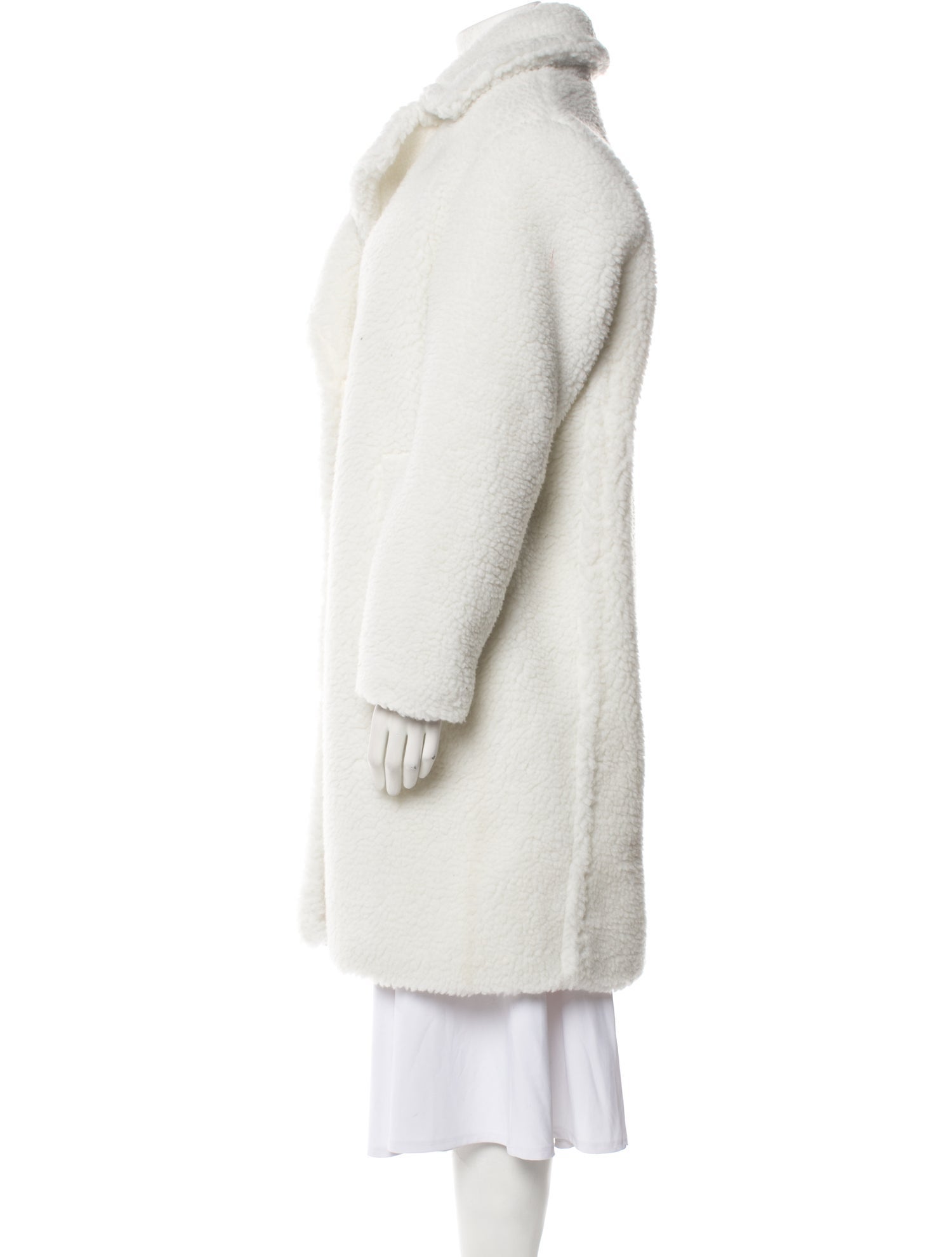 STAND STUDIO Faux Fur Coat