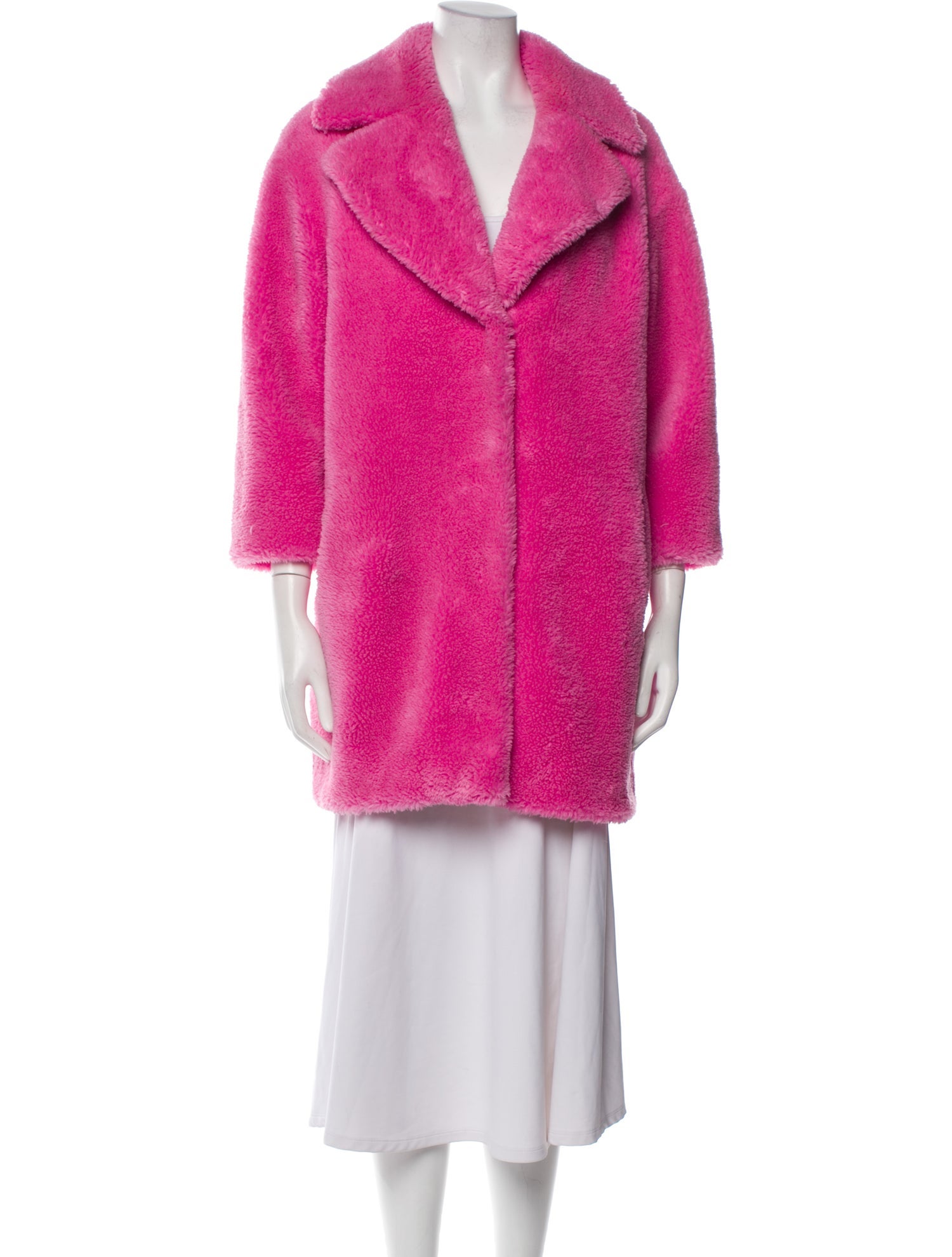 STAND STUDIO Faux Fur Coat