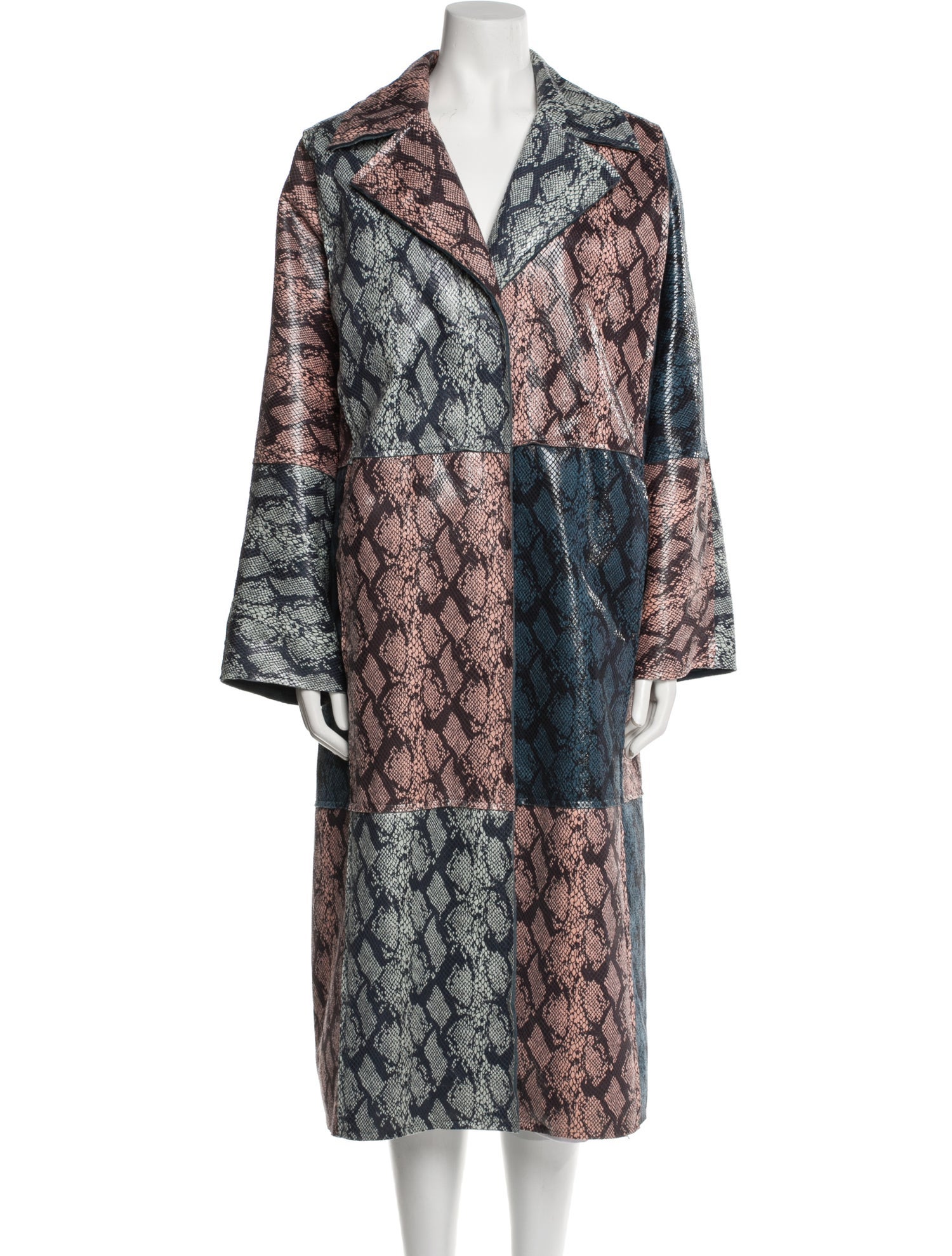 STAND STUDIO Animal Print Coat