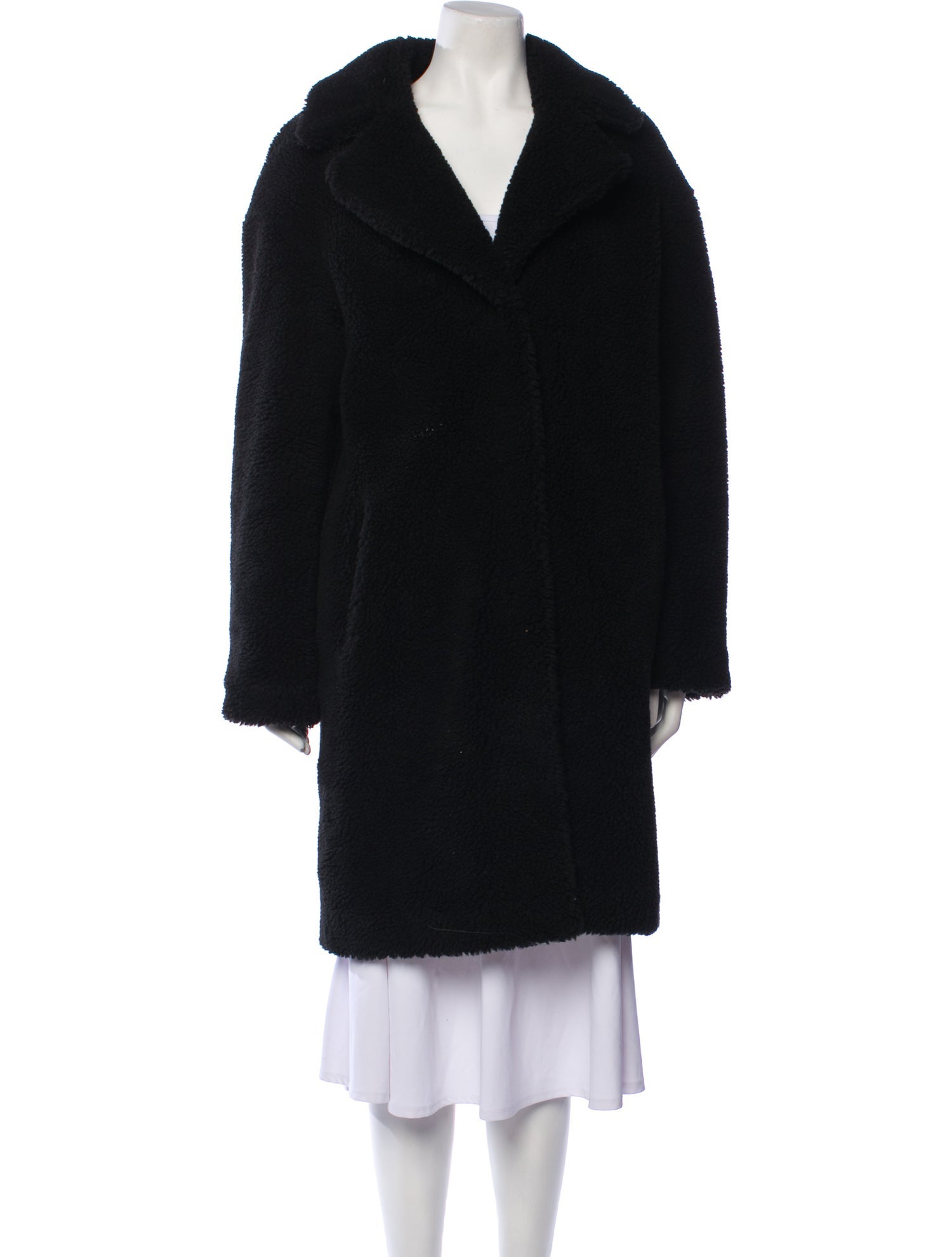 STAND STUDIO Faux Fur Coat