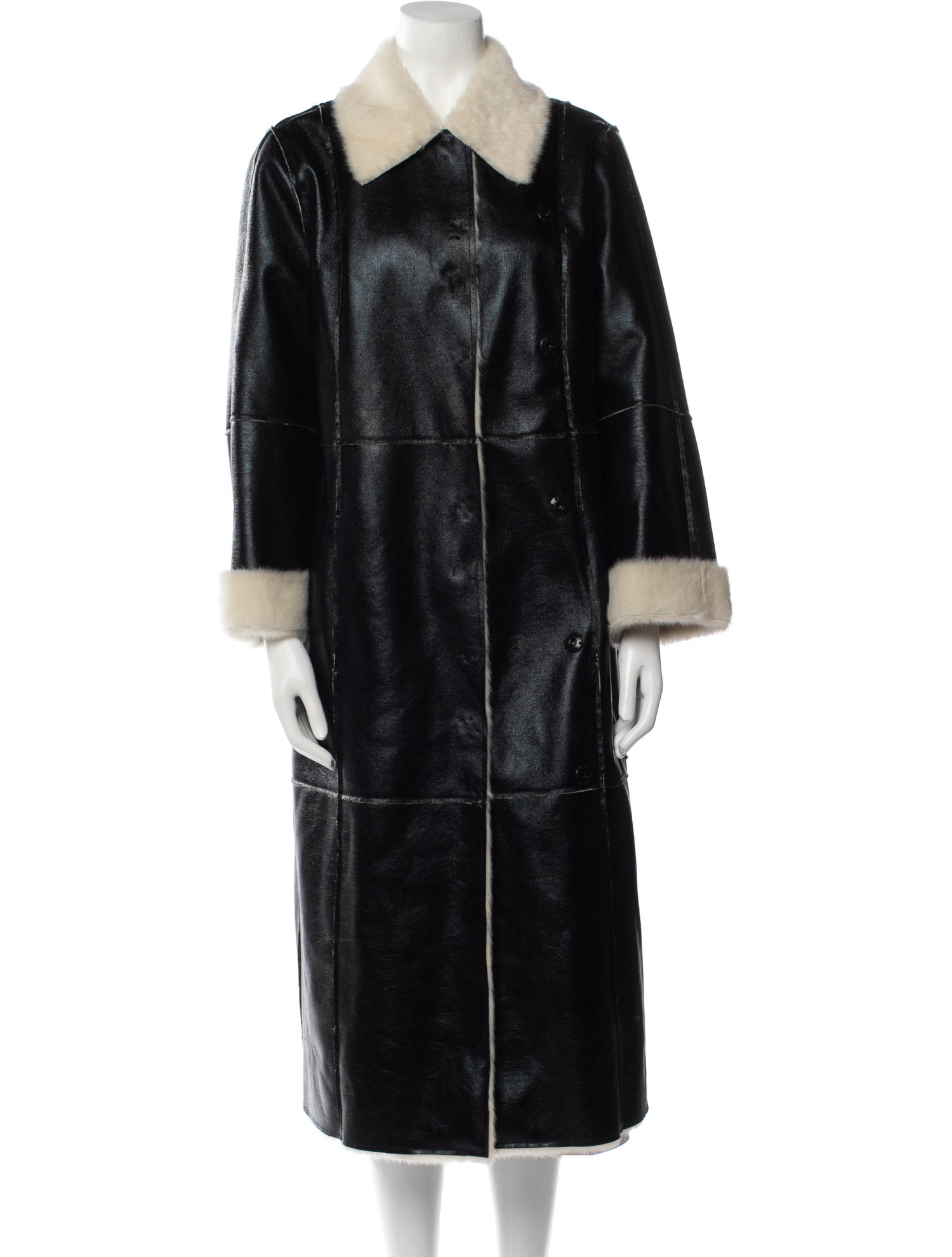 STAND STUDIO Faux Fur Coat