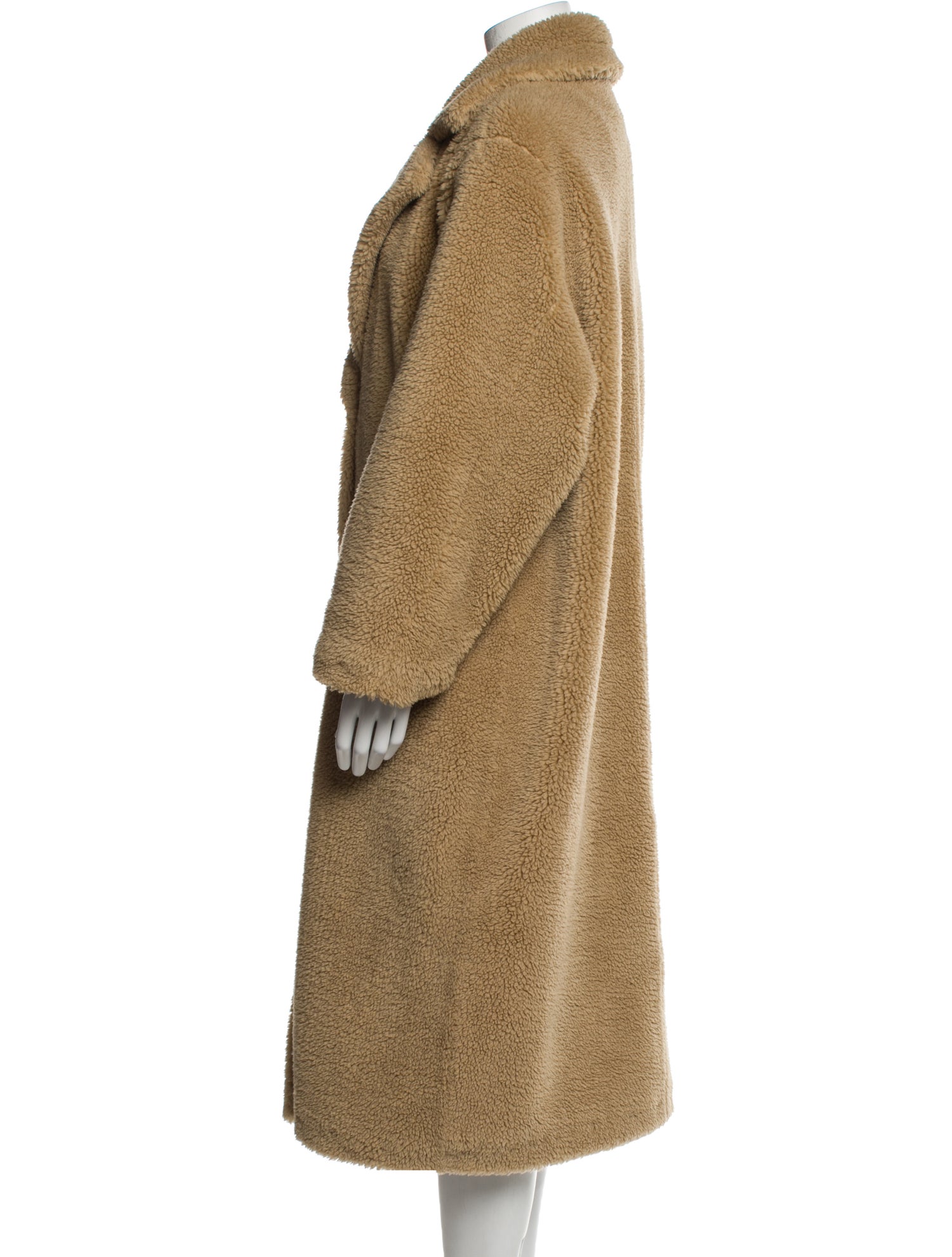 STAND STUDIO Faux Shearling Faux Fur Coat