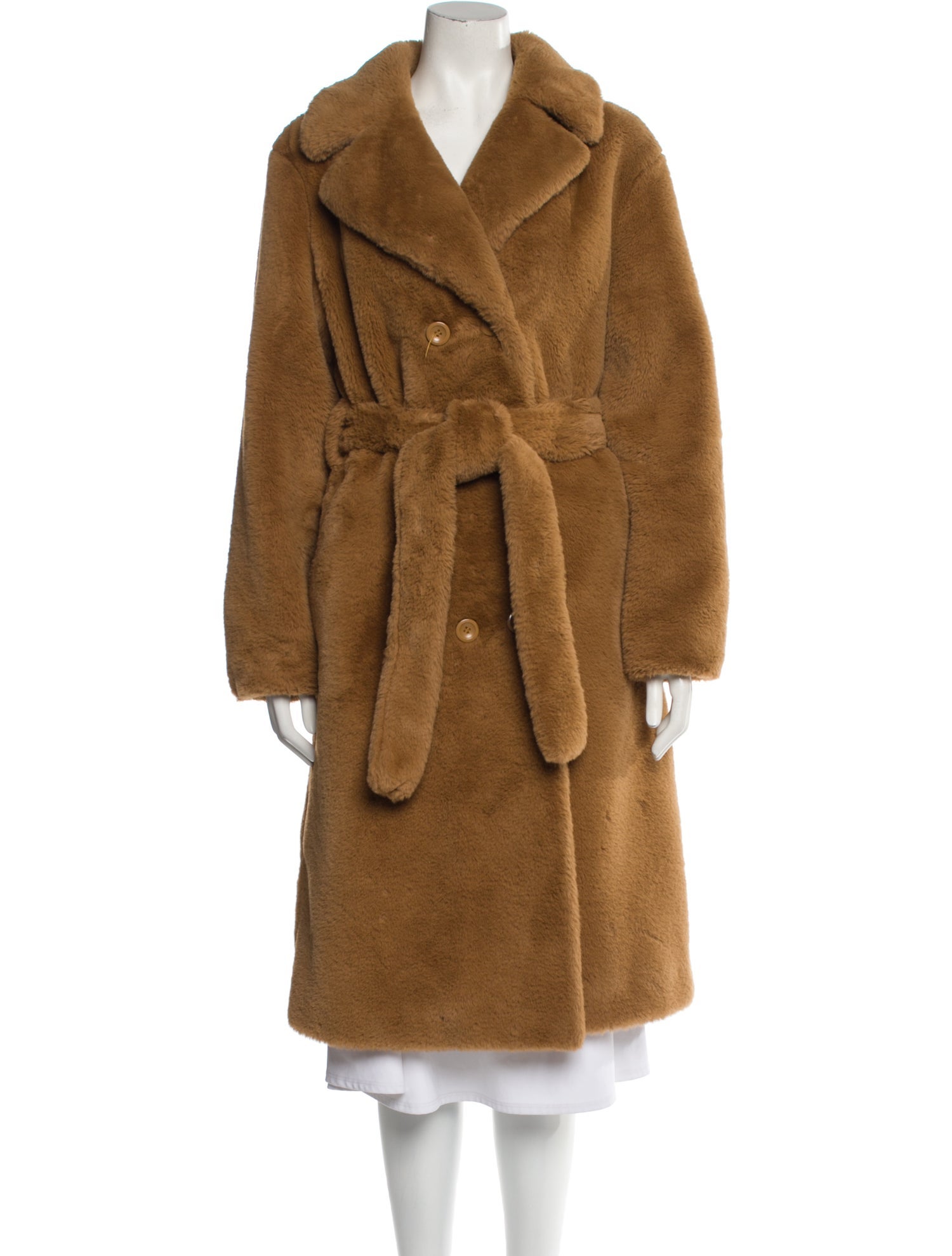 STAND STUDIO Faux Fur Coat