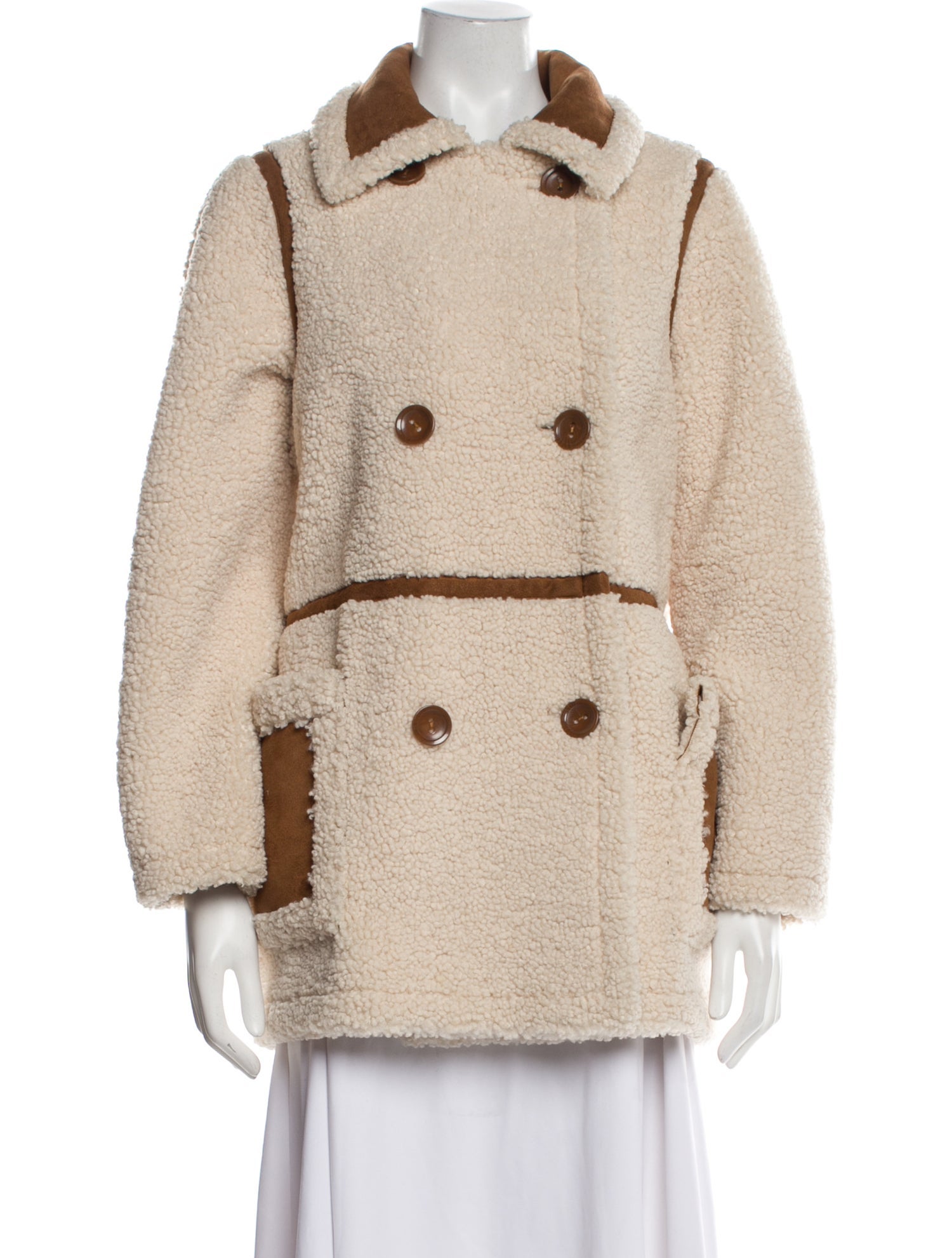 STAND STUDIO Faux Fur Jacket