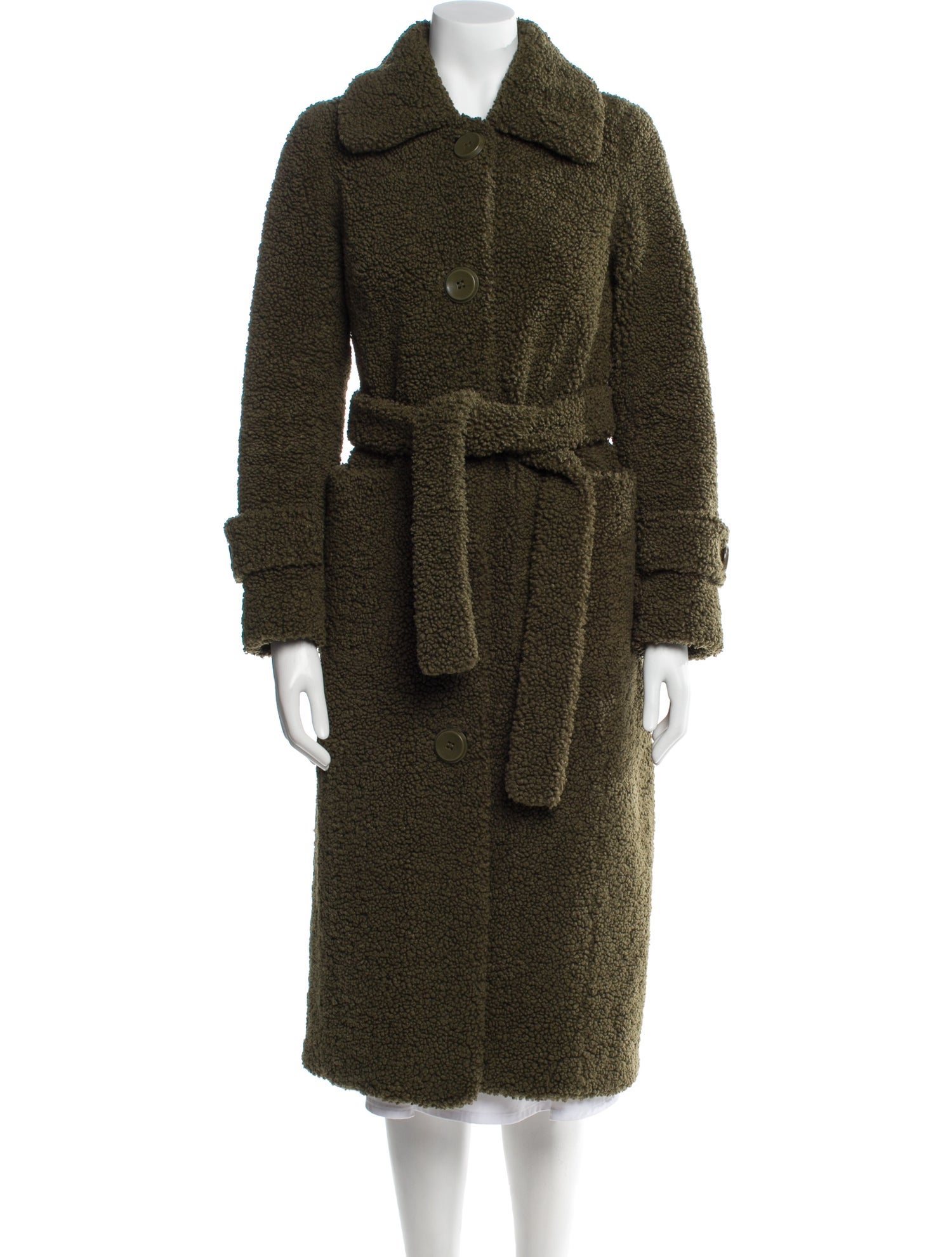 STAND STUDIO Faux Fur Faux Fur Coat