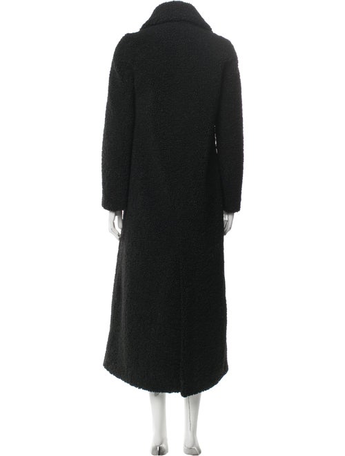 STAND STUDIO Printed Faux Fur Coat