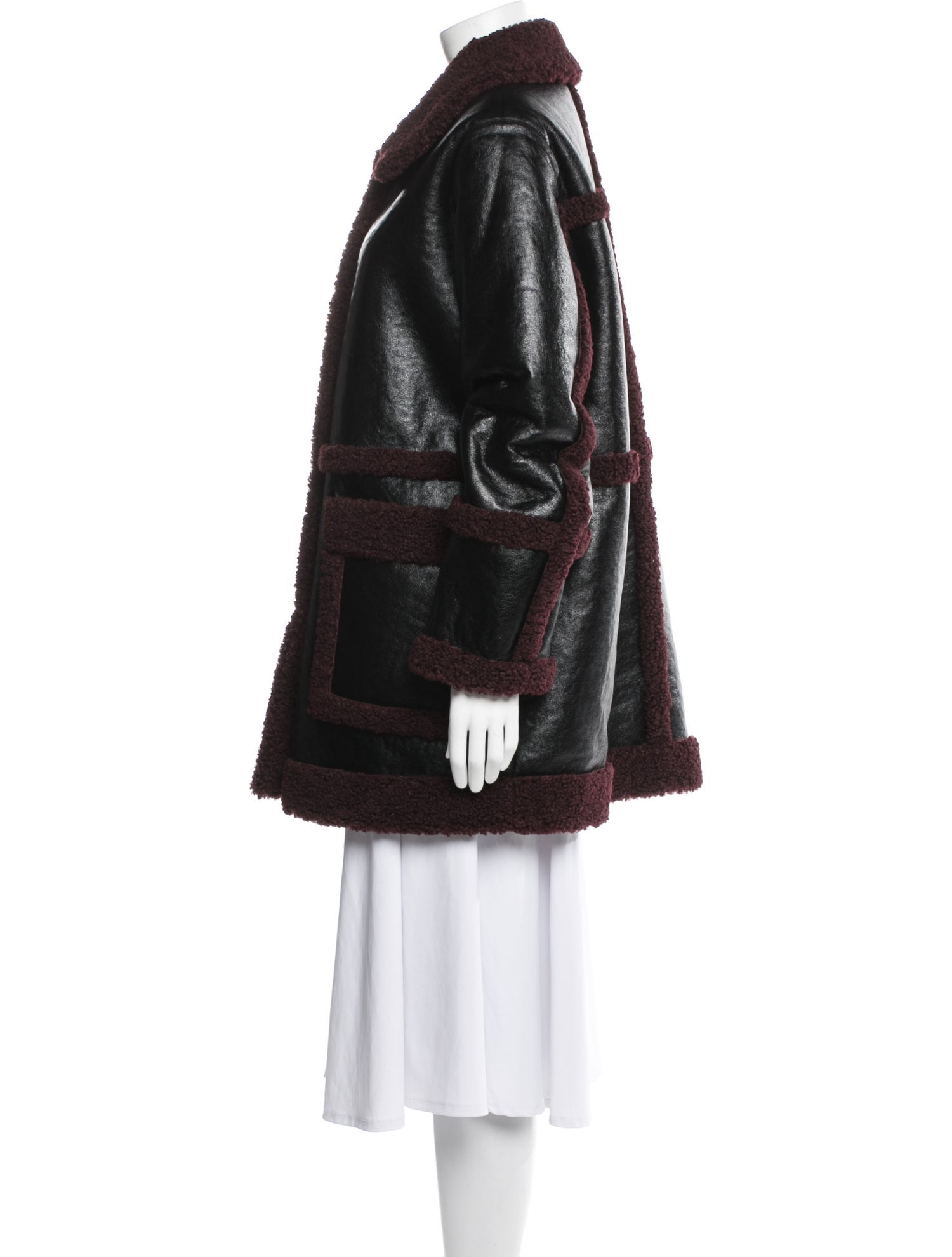 STAND STUDIO Faux Fur Coat w/ Tags