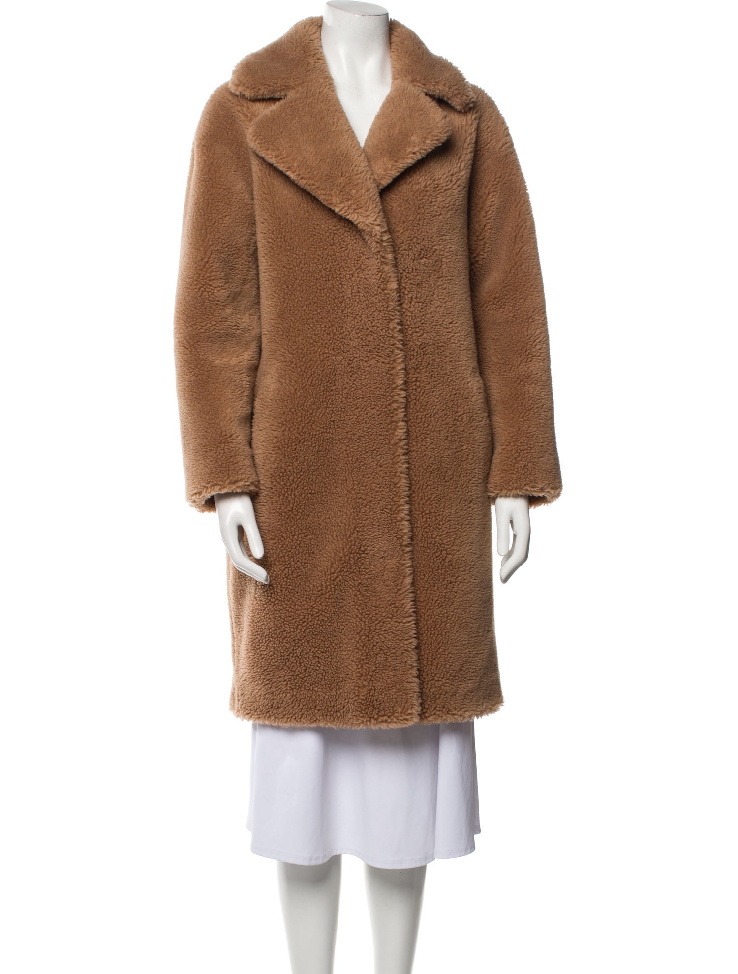 STAND STUDIO Faux Fur Coat