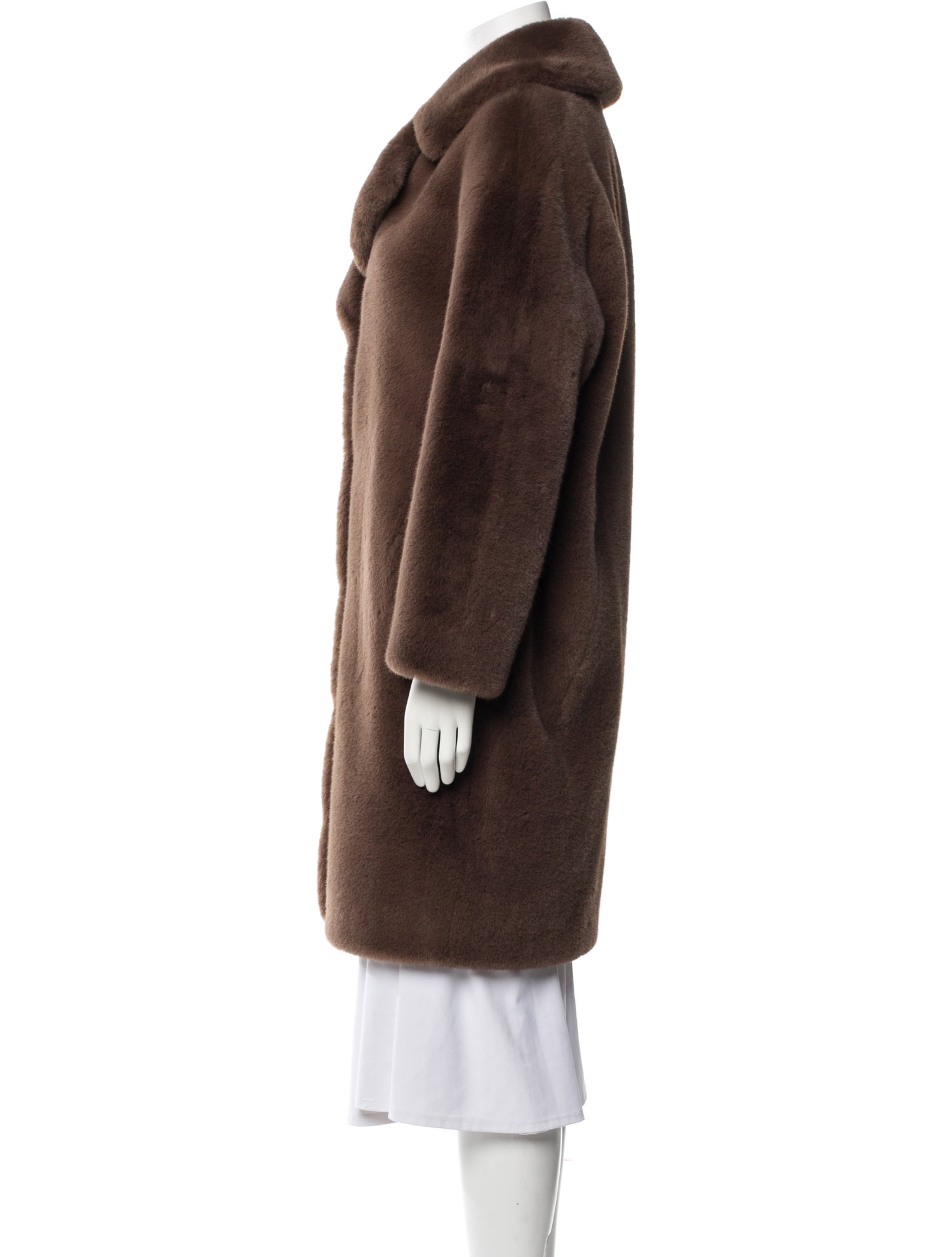 STAND STUDIO Faux Fur Faux Fur Coat