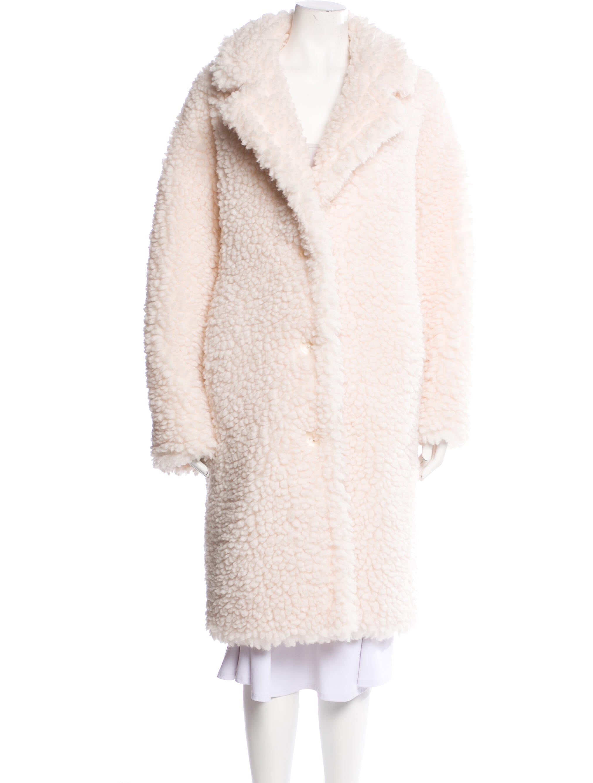 STAND STUDIO Faux Fur Coat
