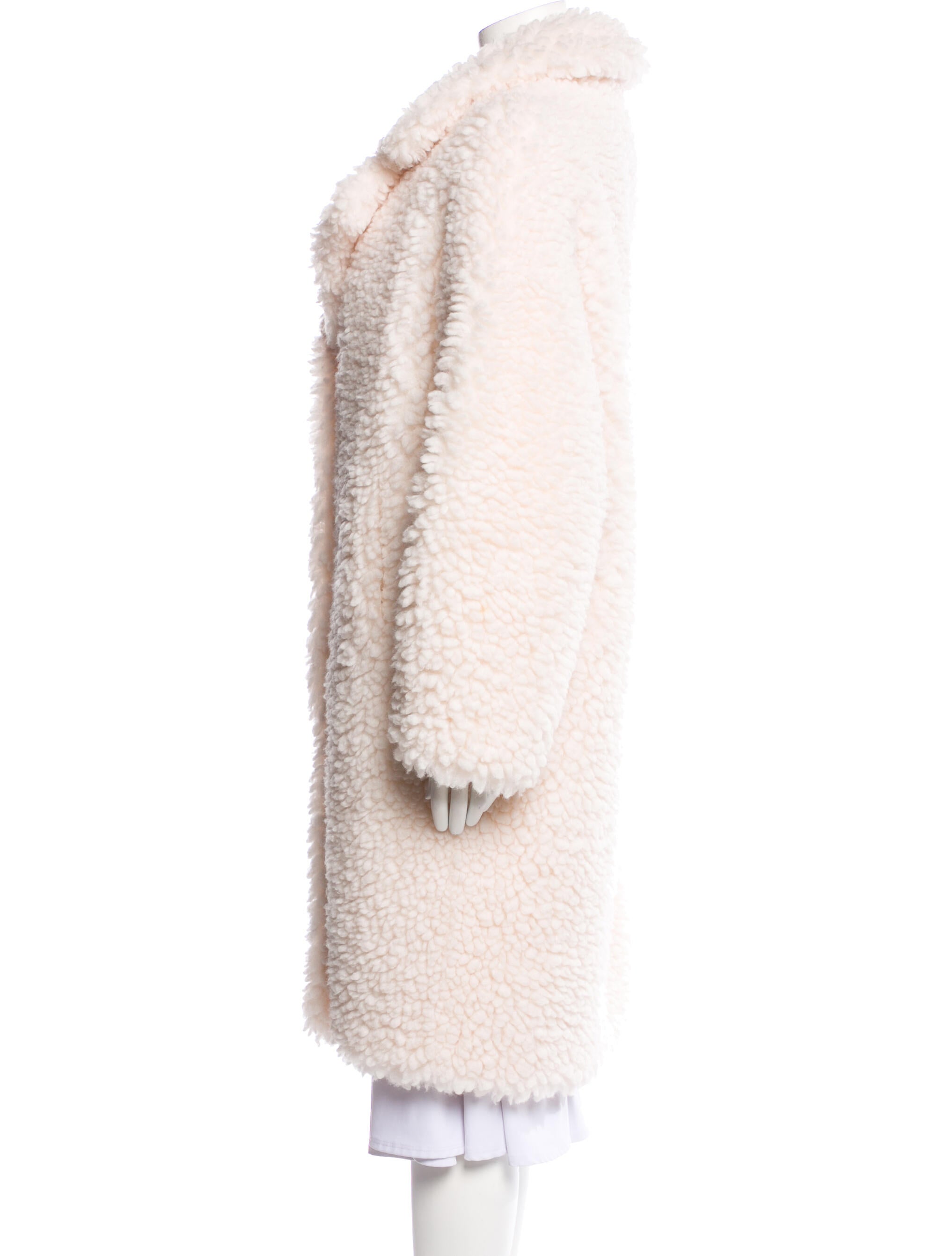STAND STUDIO Faux Fur Coat