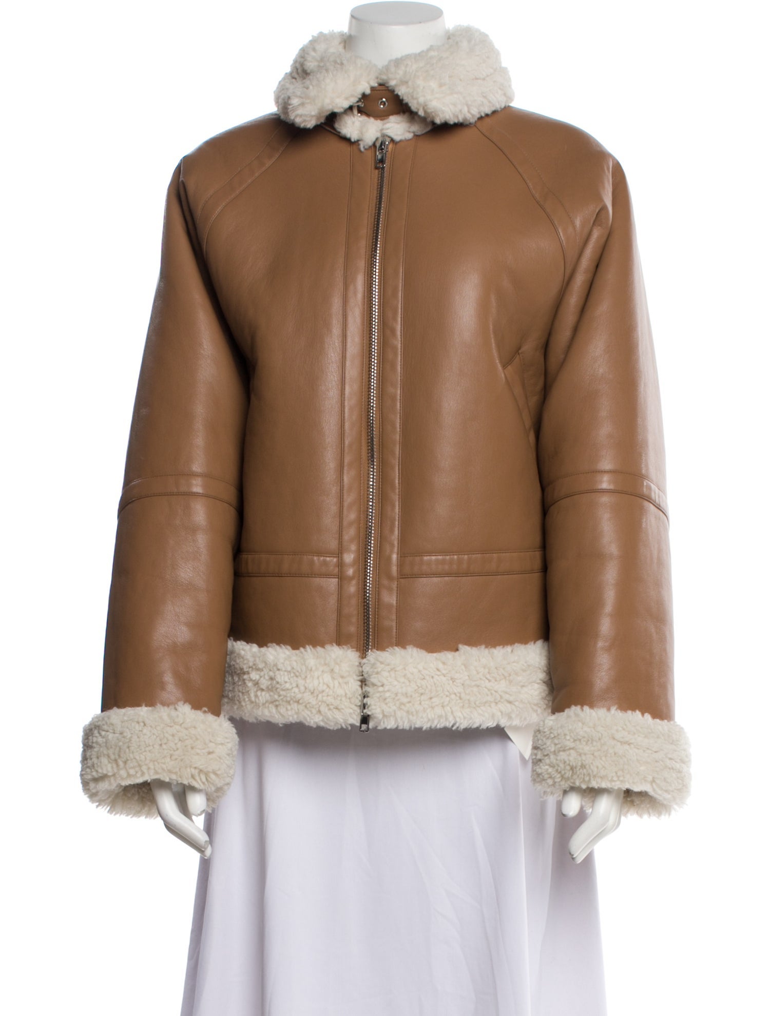 STAND STUDIO Faux Fur Coat