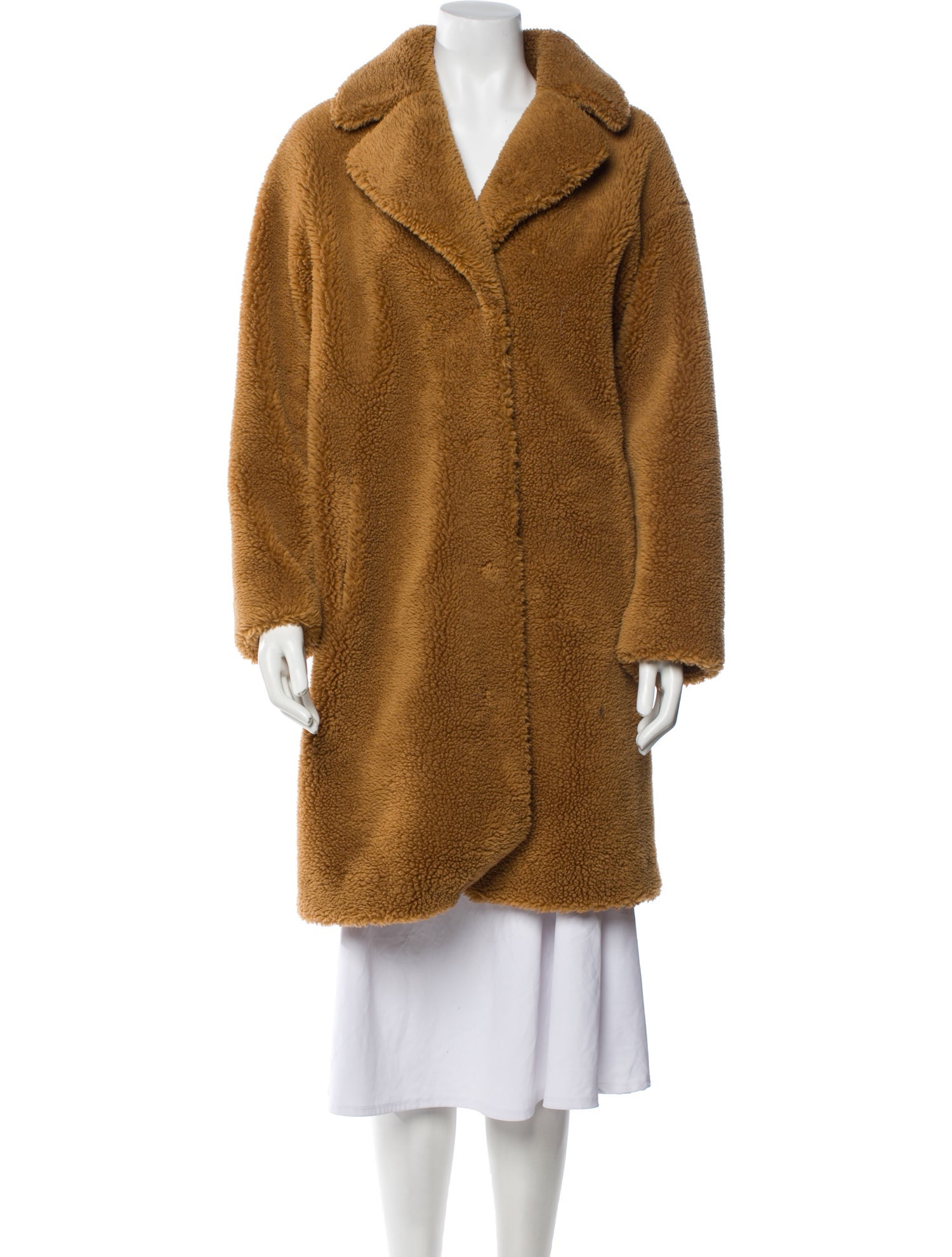 STAND STUDIO Faux Fur Coat