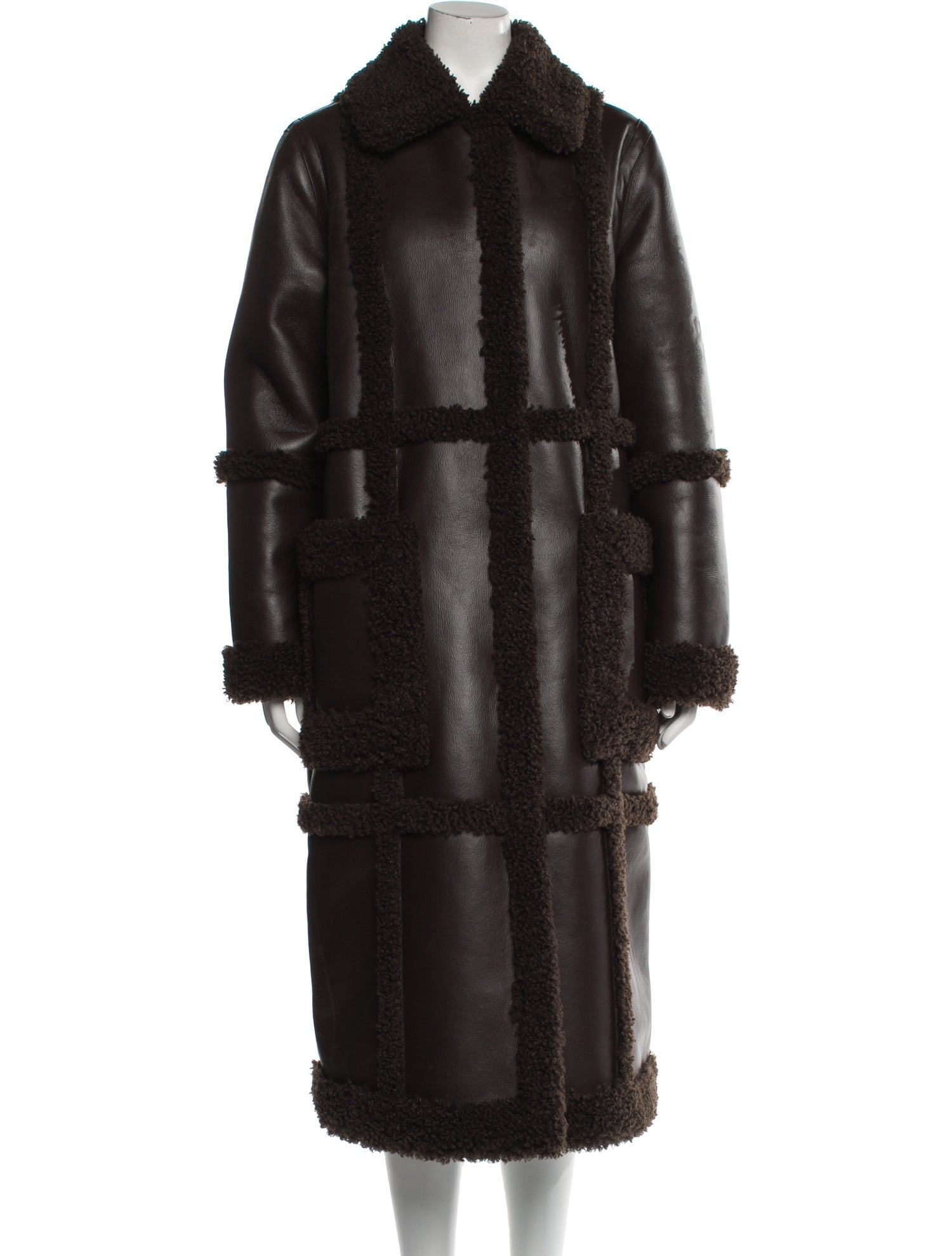 STAND STUDIO Faux Fur Coat