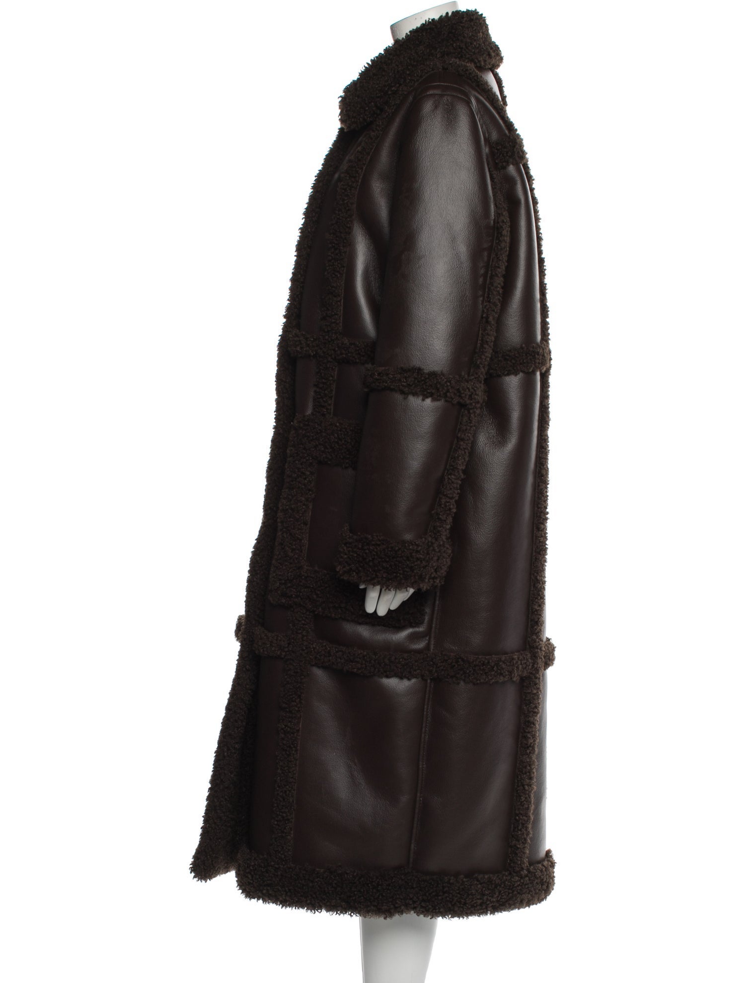 STAND STUDIO Faux Fur Coat