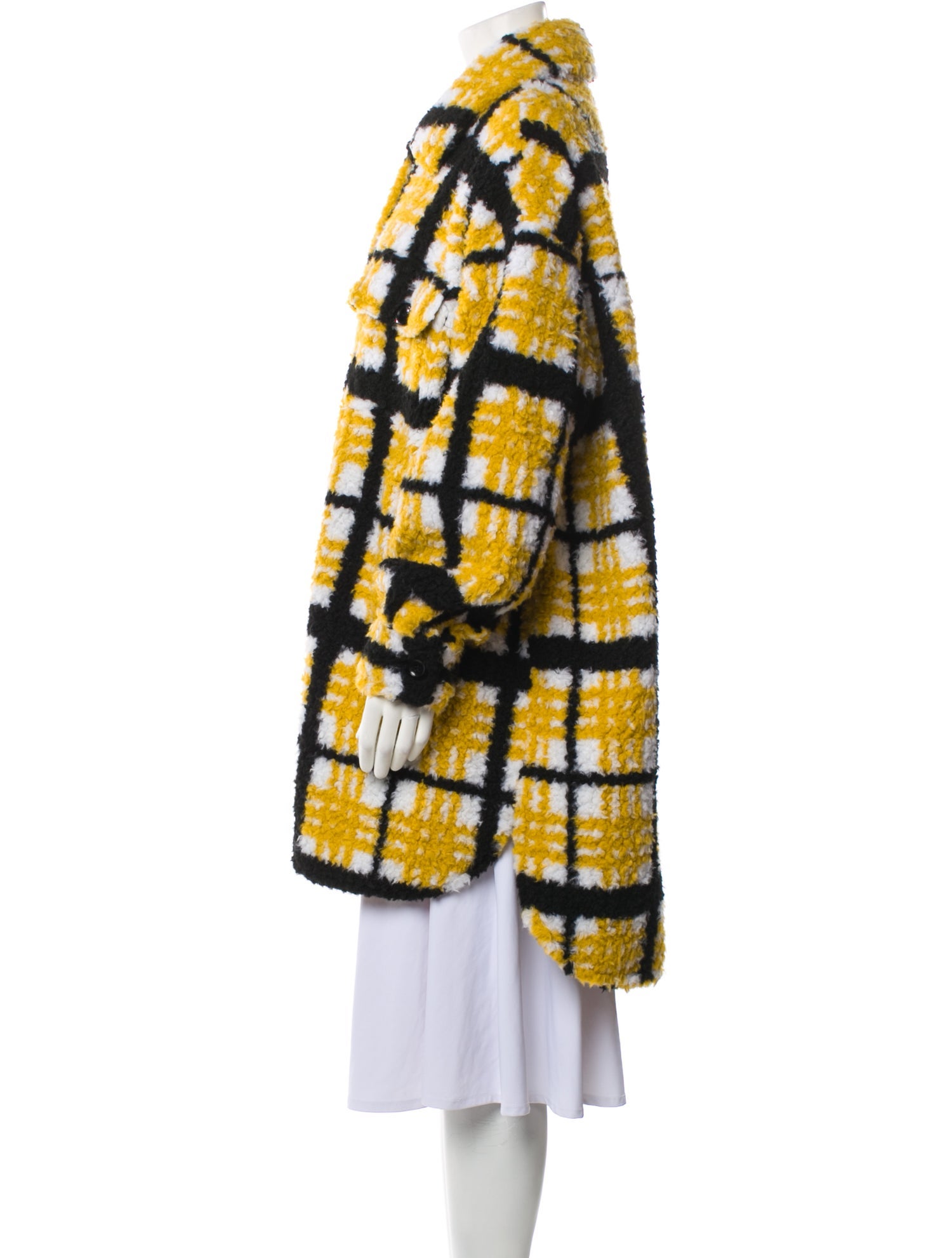 STAND STUDIO Plaid Print Jacket w/ Tags