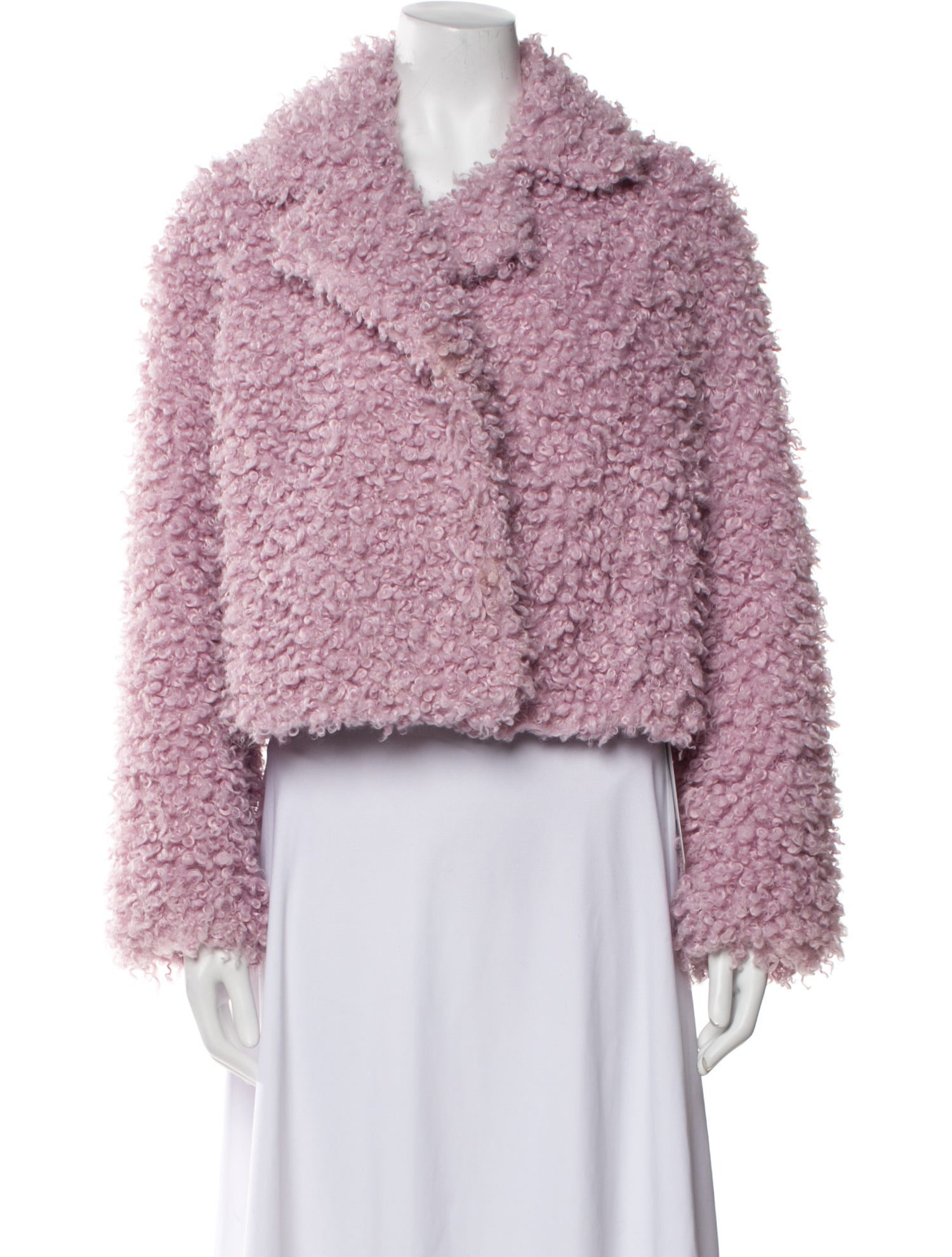 STAND STUDIO Faux Fur Faux Fur Jacket